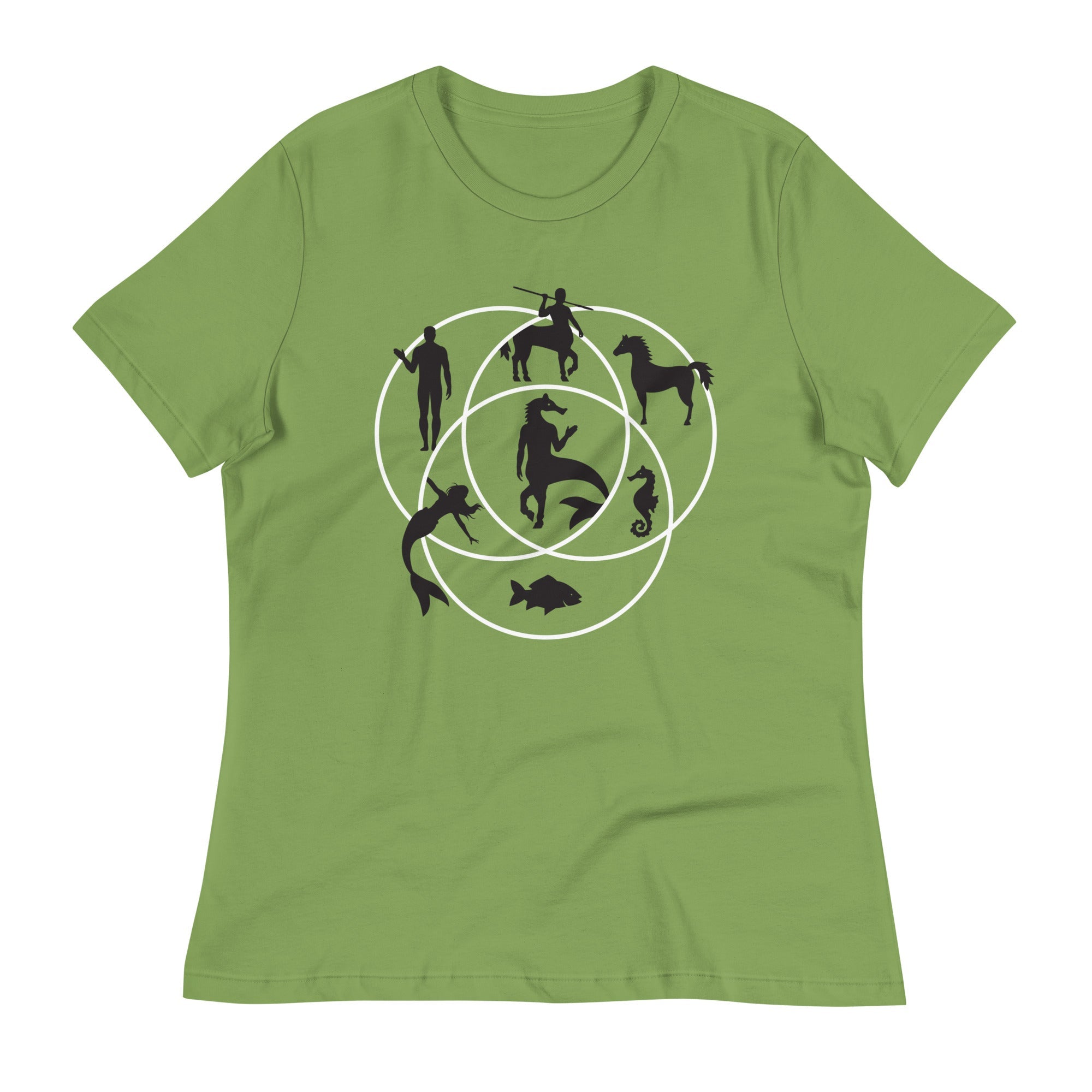 Human Horse Fish Venn Diagram Women's Signature Tee Hoodie, Sweatshirt | CoreVibeTees.com (Image 4)