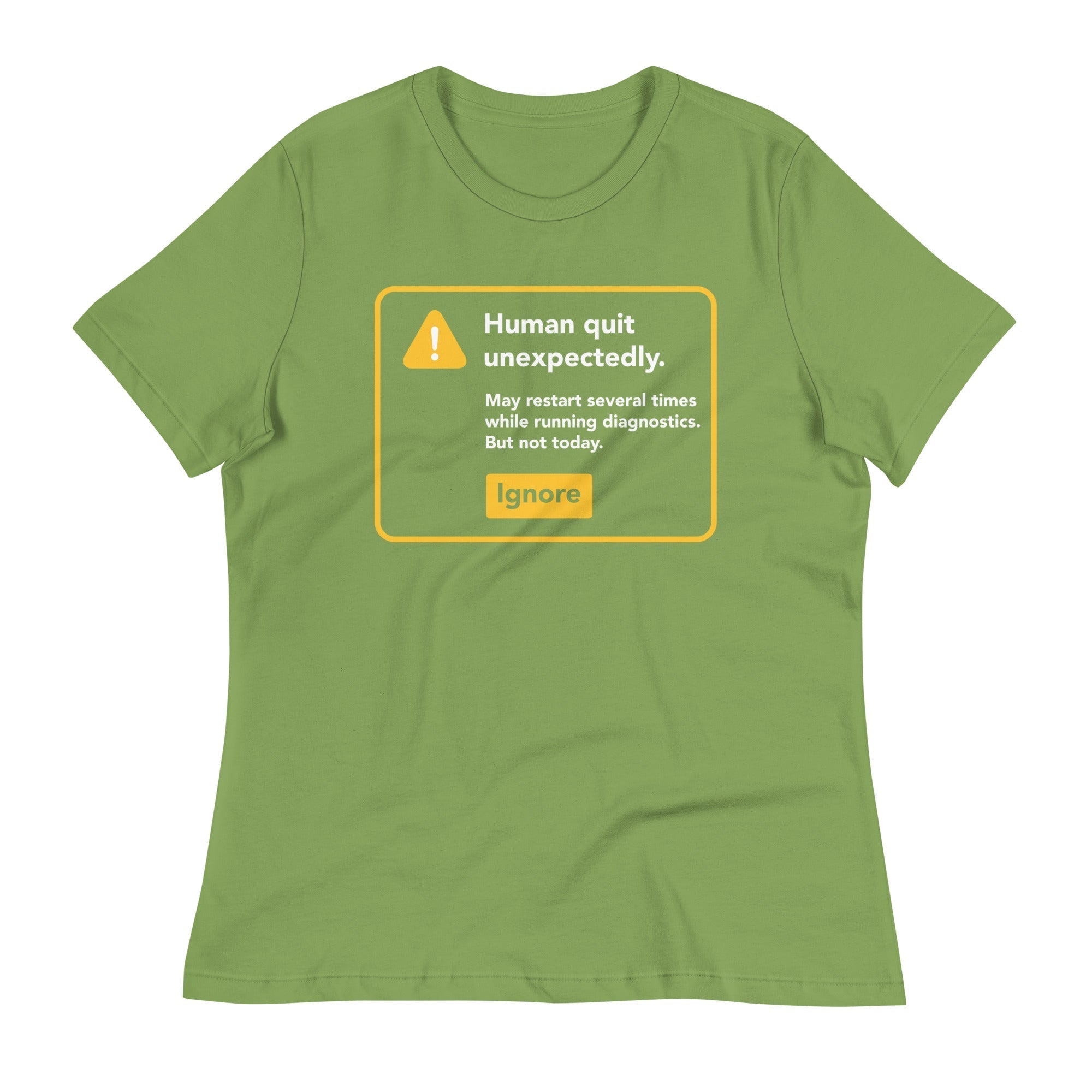 Human Quit Unexpectedly Women's Signature Tee Hoodie, Sweatshirt | CoreVibeTees.com (Image 4)