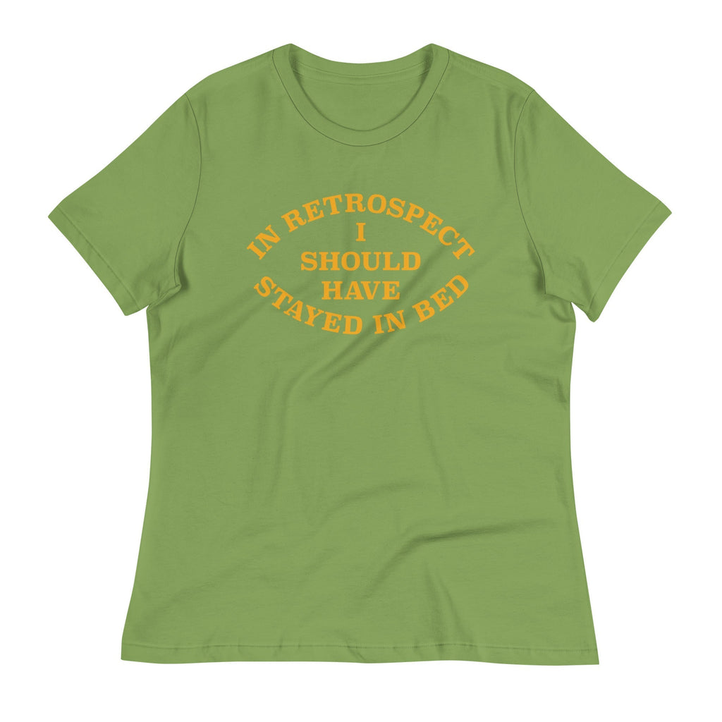 I Should Have Stayed In Bed Women's Signature Tee Hoodie, Sweatshirt | CoreVibeTees.com (Image 4)