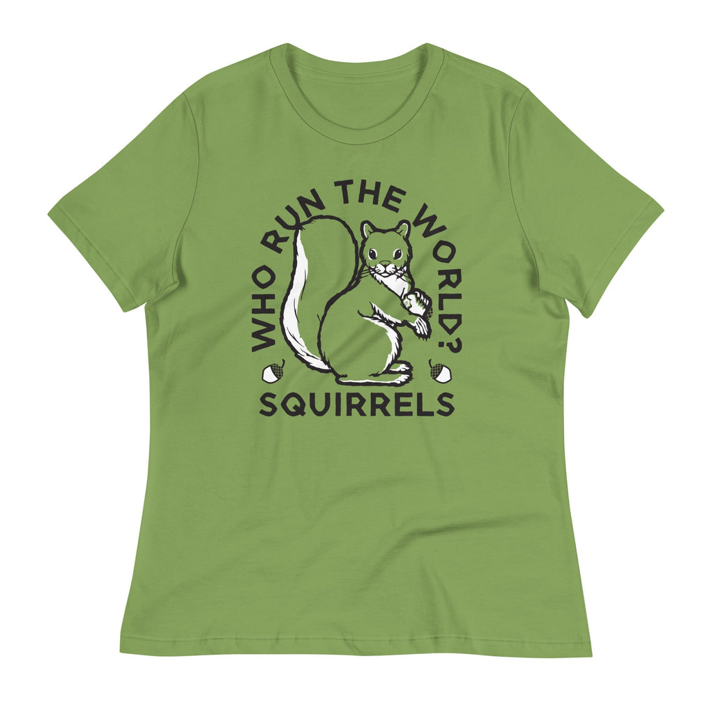 Who Run The World? Squirrels Women's Signature Tee Hoodie, Sweatshirt | CoreVibeTees.com (Image 4)