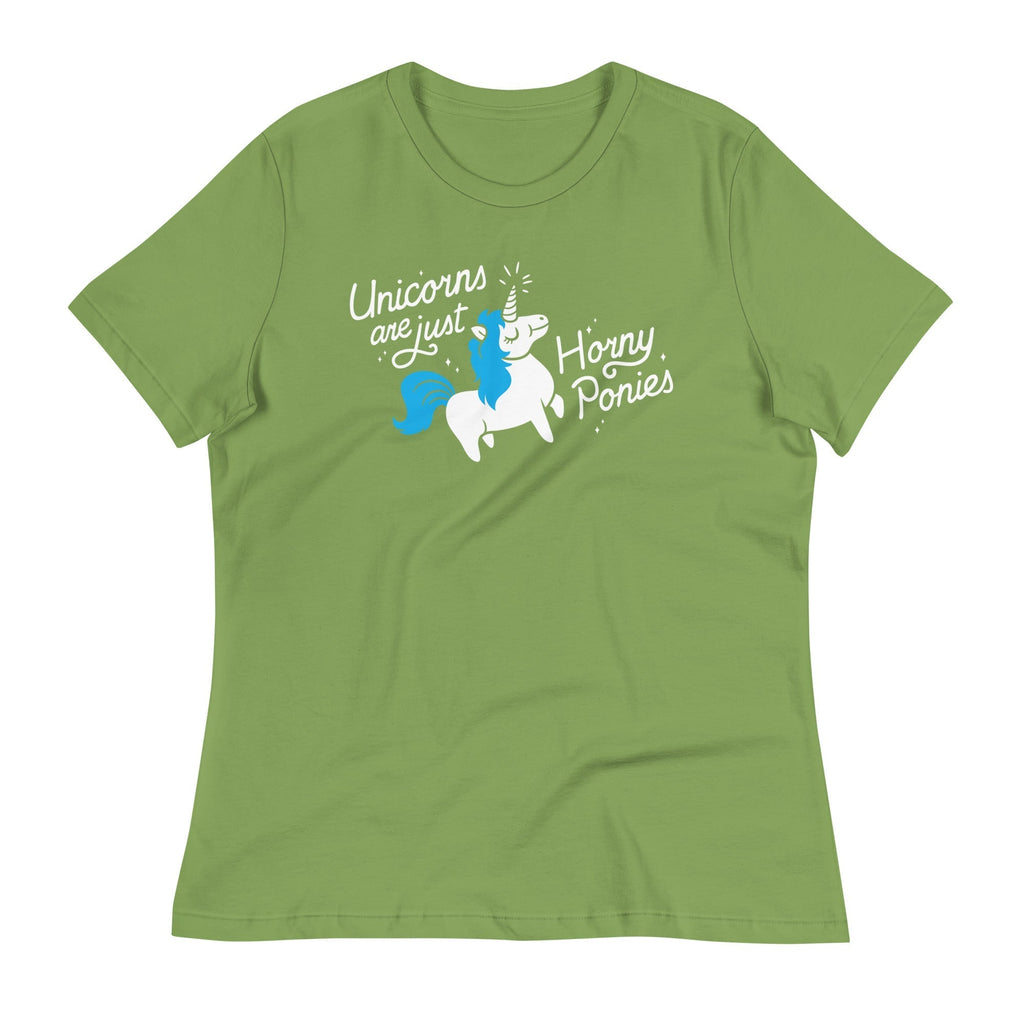 Unicorns Are Just Horny Ponies Women's Signature Tee Hoodie, Sweatshirt | CoreVibeTees.com (Image 5)