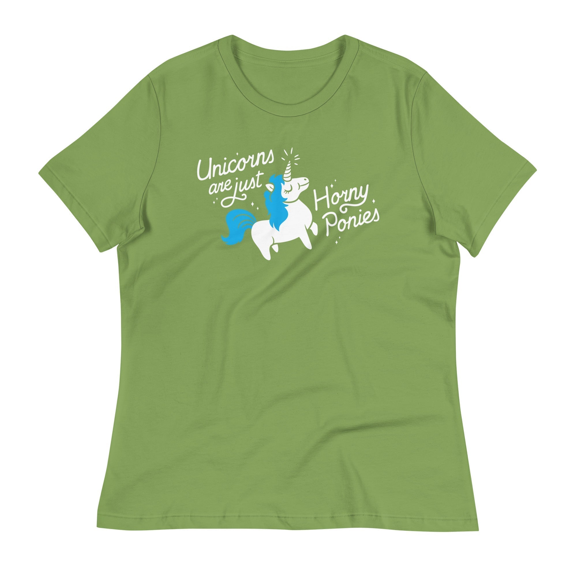 Unicorns Are Just Horny Ponies Women's Signature Tee Hoodie, Sweatshirt | CoreVibeTees.com (Image 5)