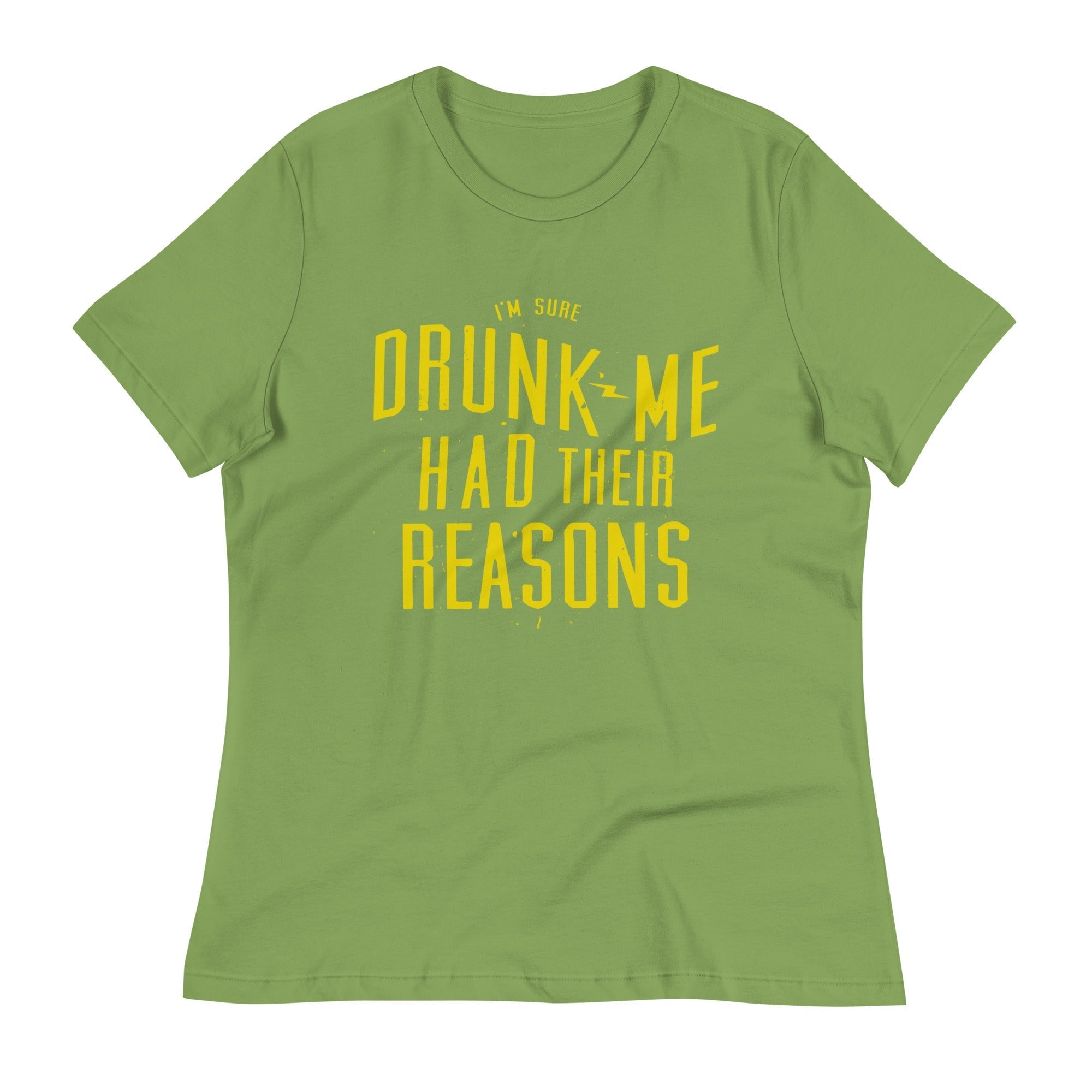 Drunk Me Had Their Reasons Women's Signature Tee Hoodie, Sweatshirt | CoreVibeTees.com (Image 5)