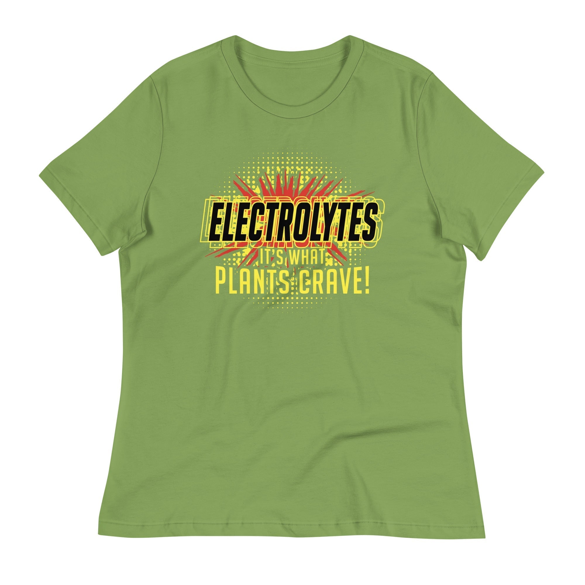 Electrolytes, It's What Plants Crave! Women's Signature Tee Hoodie, Sweatshirt | CoreVibeTees.com (Image 1)