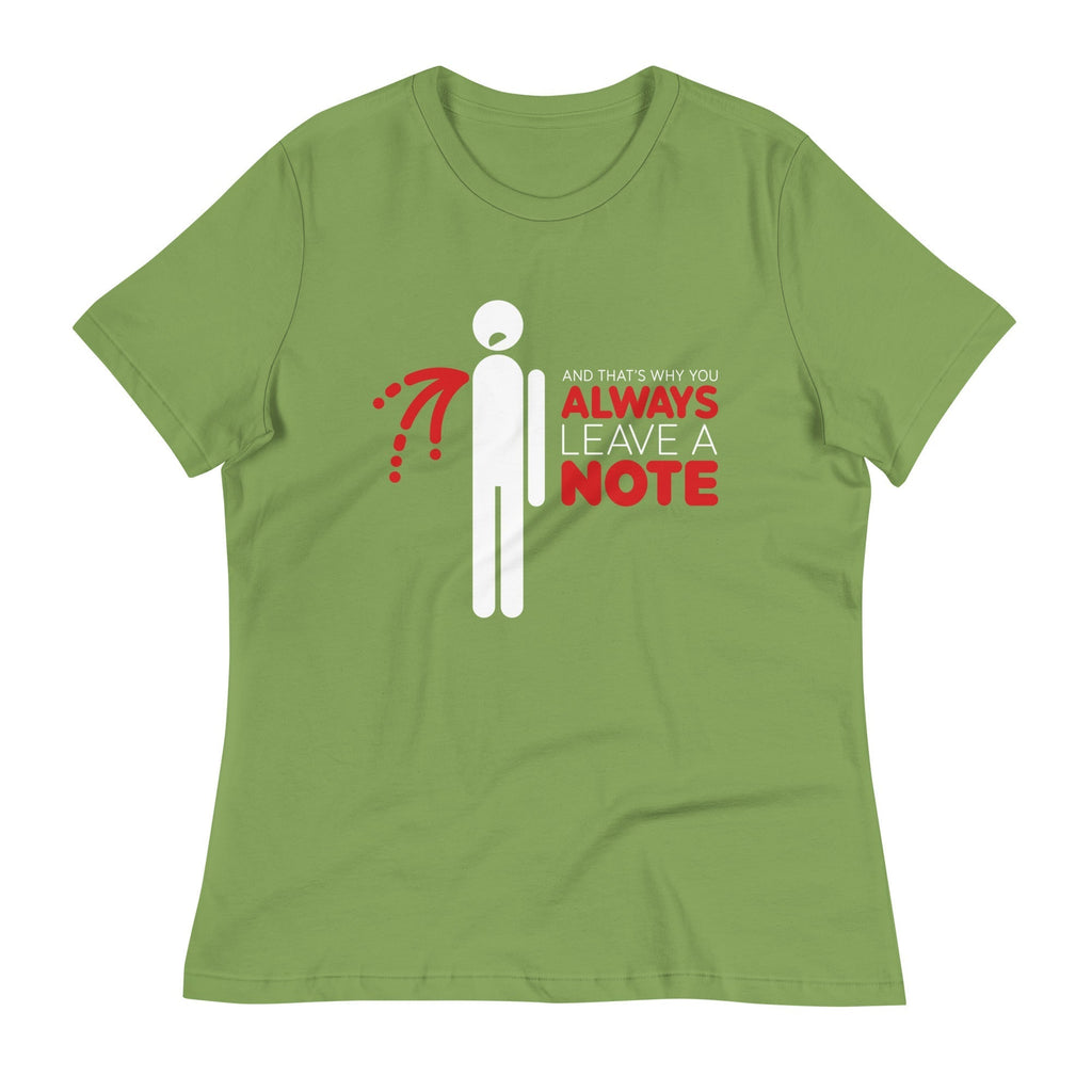 Always Leave A Note Women's Signature Tee Hoodie, Sweatshirt | CoreVibeTees.com (Image 5)
