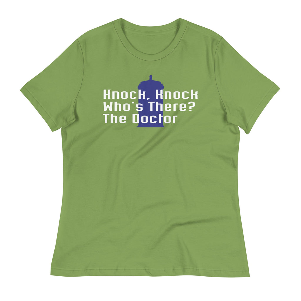 Knock Knock! Who's There? The Doctor Women's Signature Tee Hoodie, Sweatshirt | CoreVibeTees.com (Image 4)