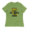 Sweet On The Inside Women's Signature Tee Hoodie, Sweatshirt | CoreVibeTees.com (Image 1)