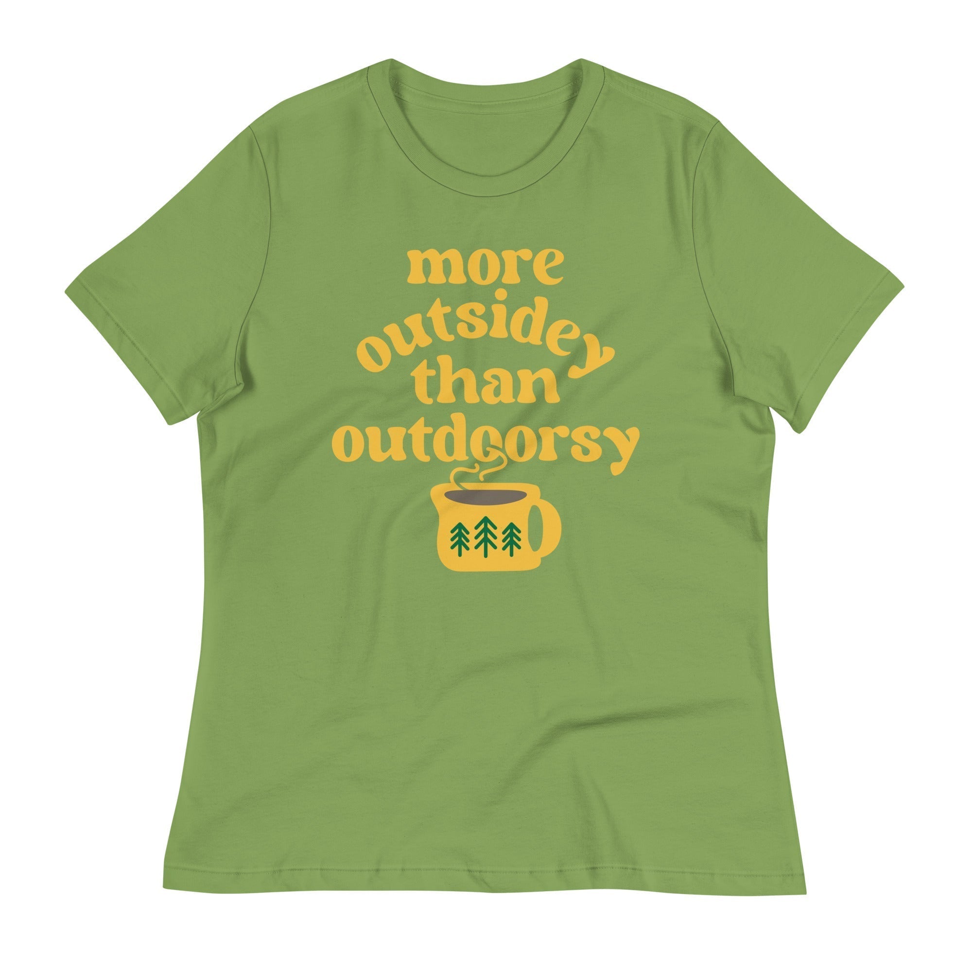 More Outsidey Than Outdoorsy Women's Signature Tee Hoodie, Sweatshirt | CoreVibeTees.com (Image 1)