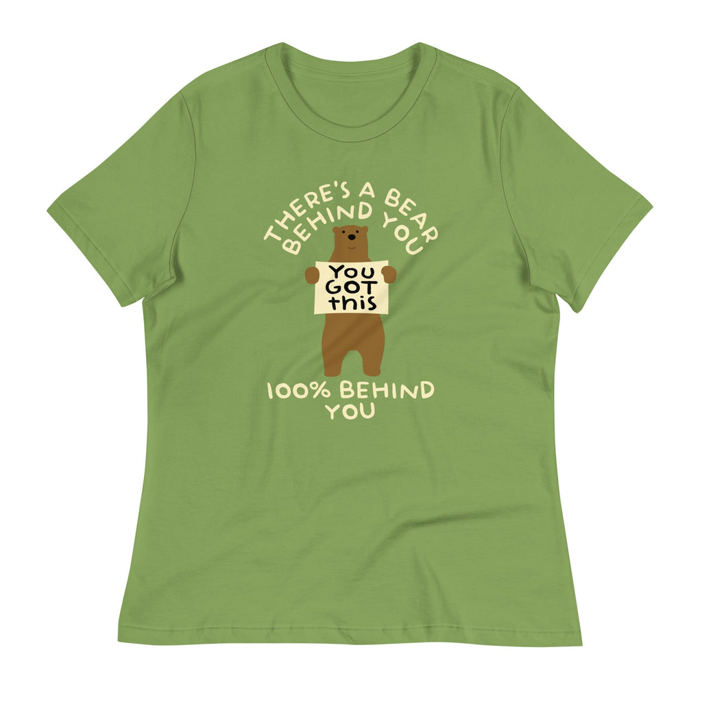There's A Bear Behind You, 100% Behind You Women's Signature Tee Hoodie, Sweatshirt | CoreVibeTees.com (Image 5)