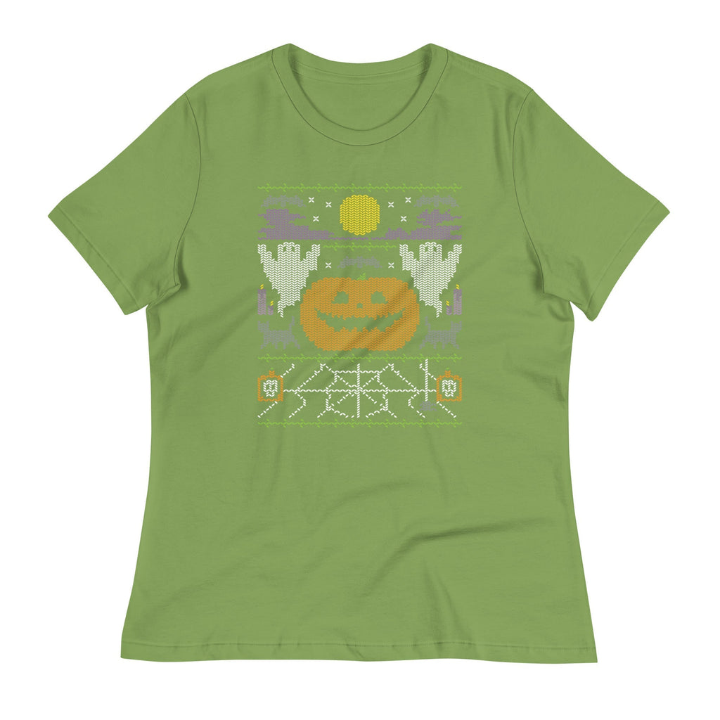 Ugly Halloween Sweater Women's Signature Tee Hoodie, Sweatshirt | CoreVibeTees.com (Image 4)
