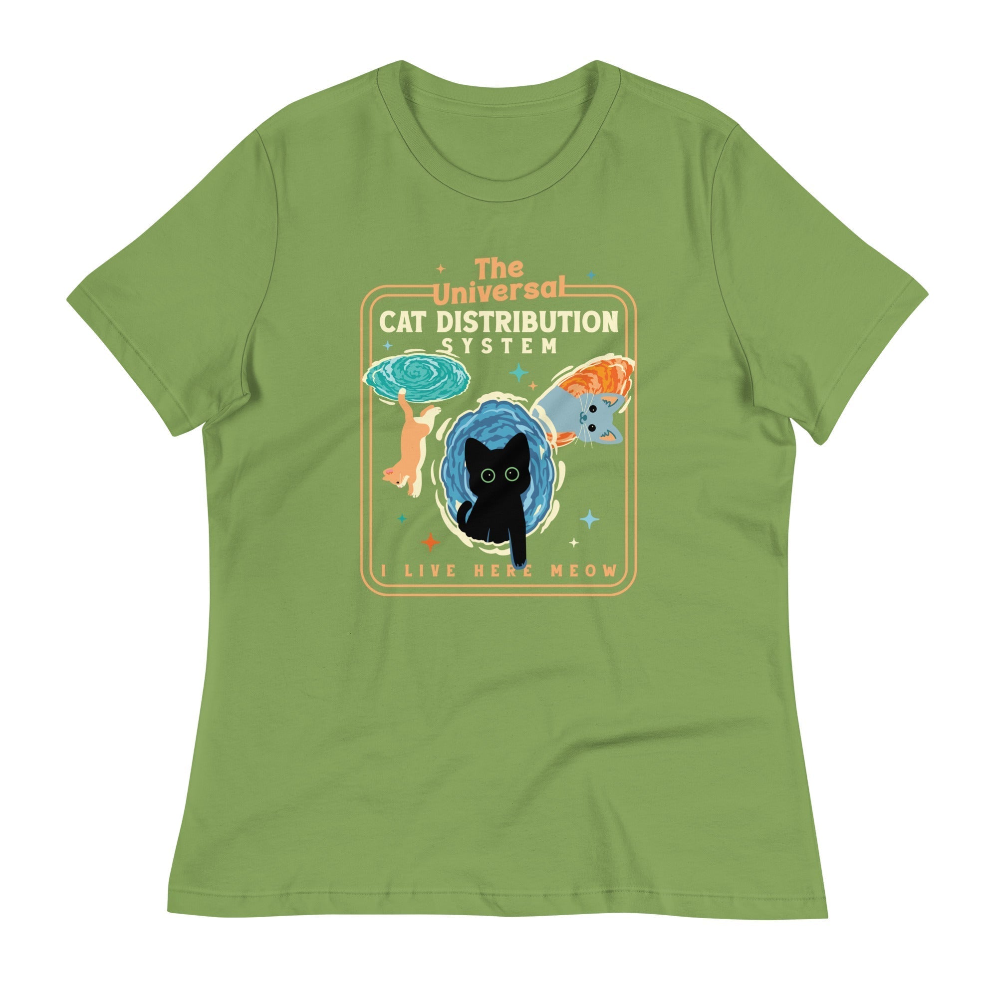 The Universal Cat Distribution System Women's Signature Tee Hoodie, Sweatshirt | CoreVibeTees.com (Image 5)