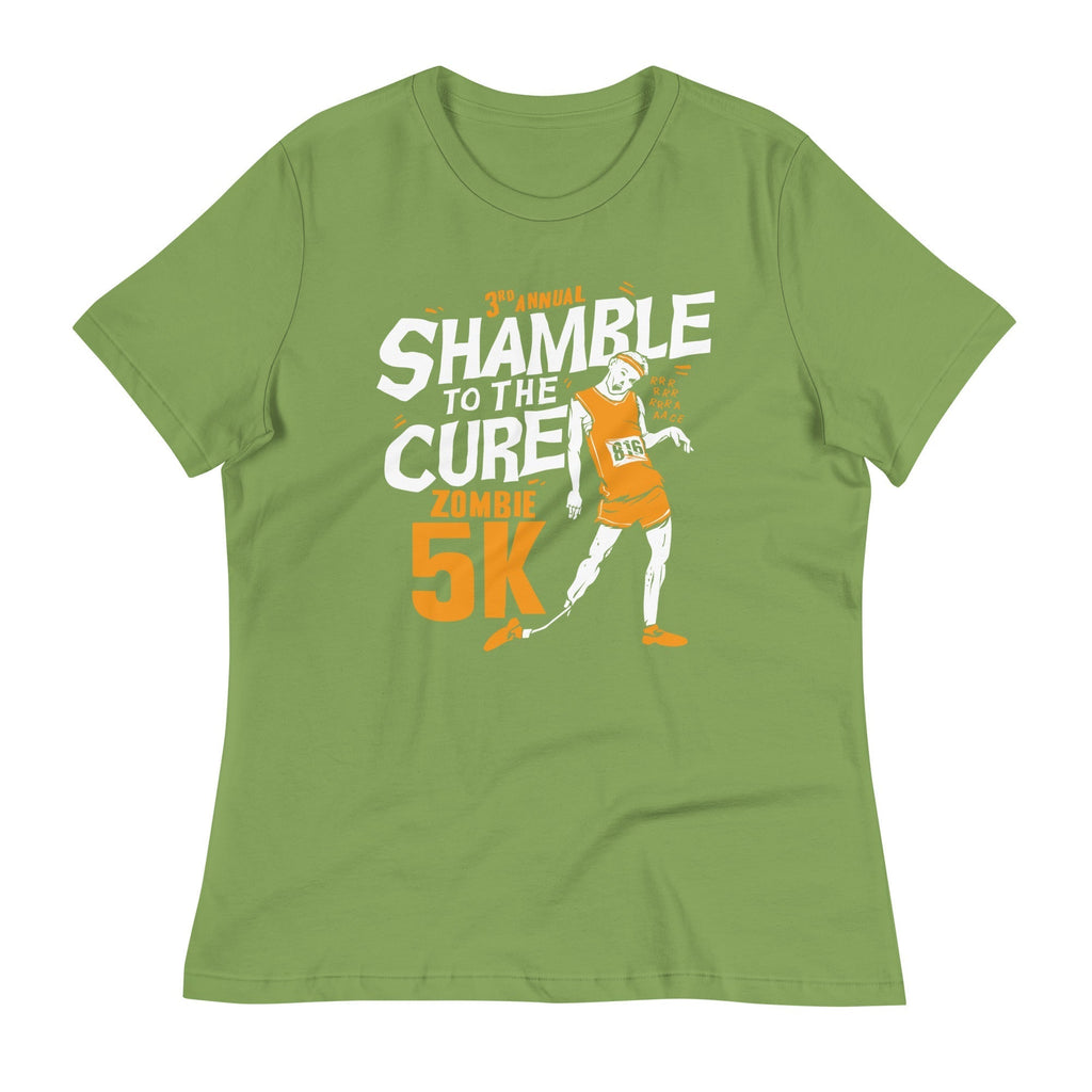 Shamble To The Cure Zombie 5K Women's Signature Tee Hoodie, Sweatshirt | CoreVibeTees.com (Image 5)