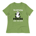 Warning, Pandas Are Bears Women's Signature Tee Hoodie, Sweatshirt | CoreVibeTees.com (Image 1)