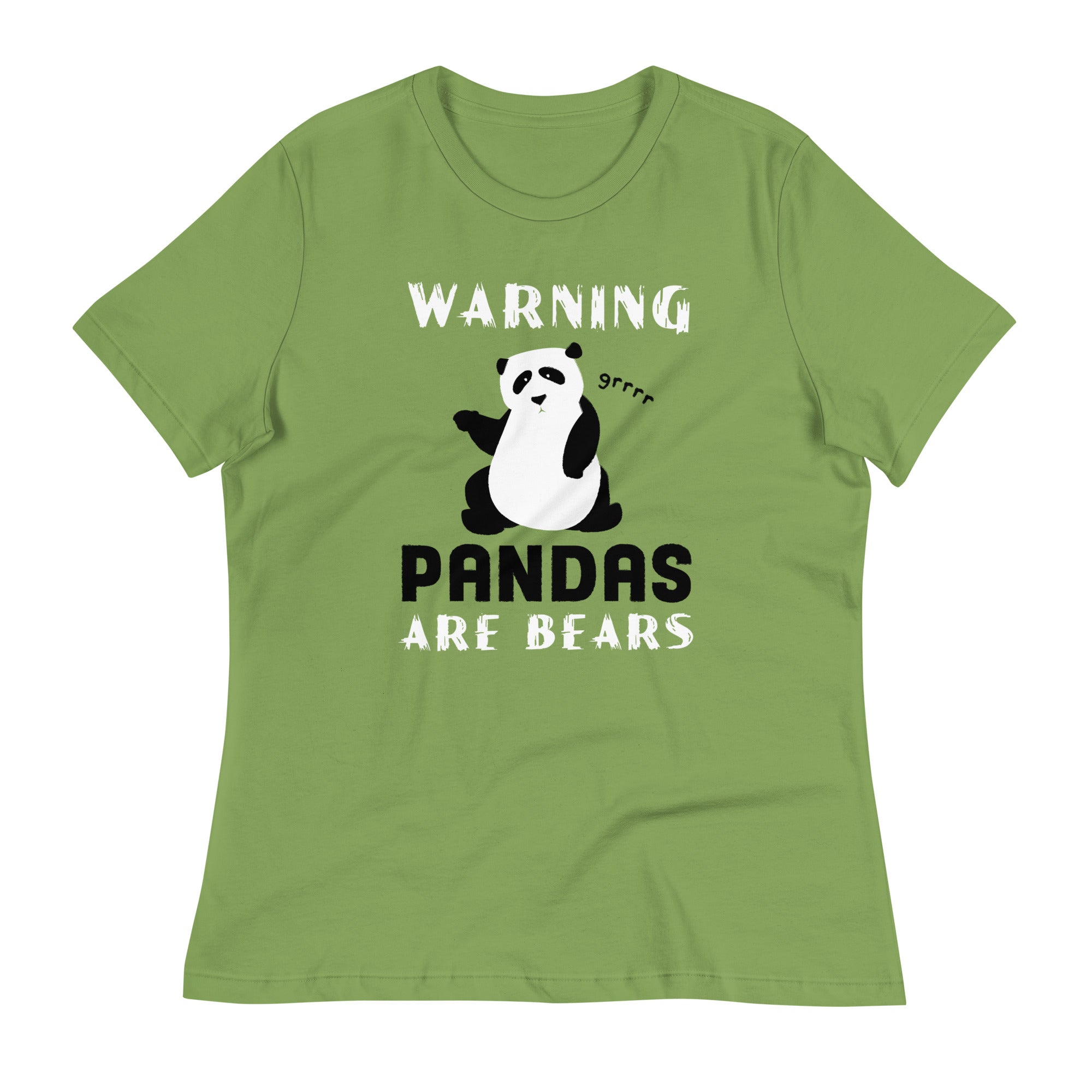 Warning, Pandas Are Bears Women's Signature Tee Hoodie, Sweatshirt | CoreVibeTees.com (Image 1)