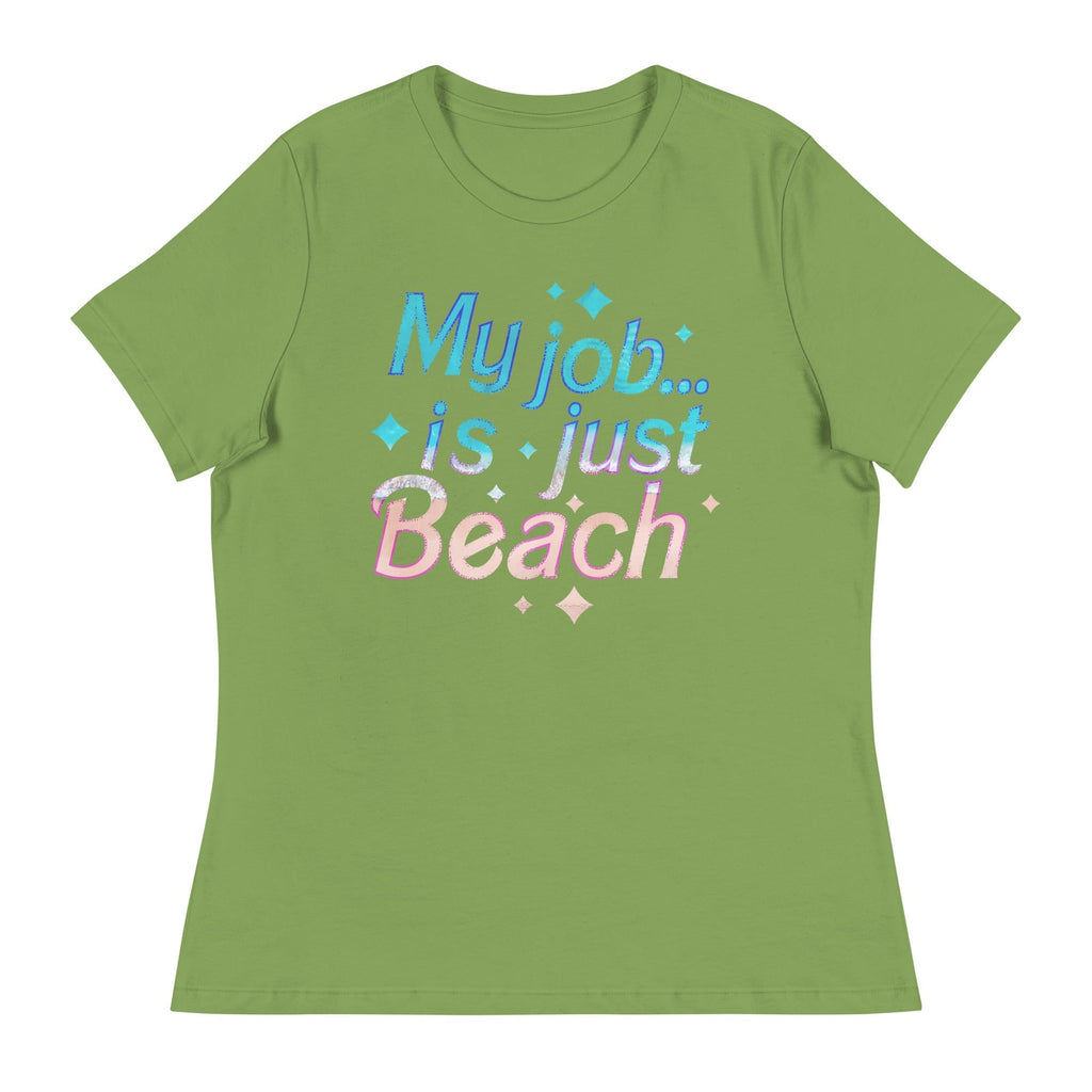 My Job Is Just Beach Women's Signature Tee Hoodie, Sweatshirt | CoreVibeTees.com (Image 5)