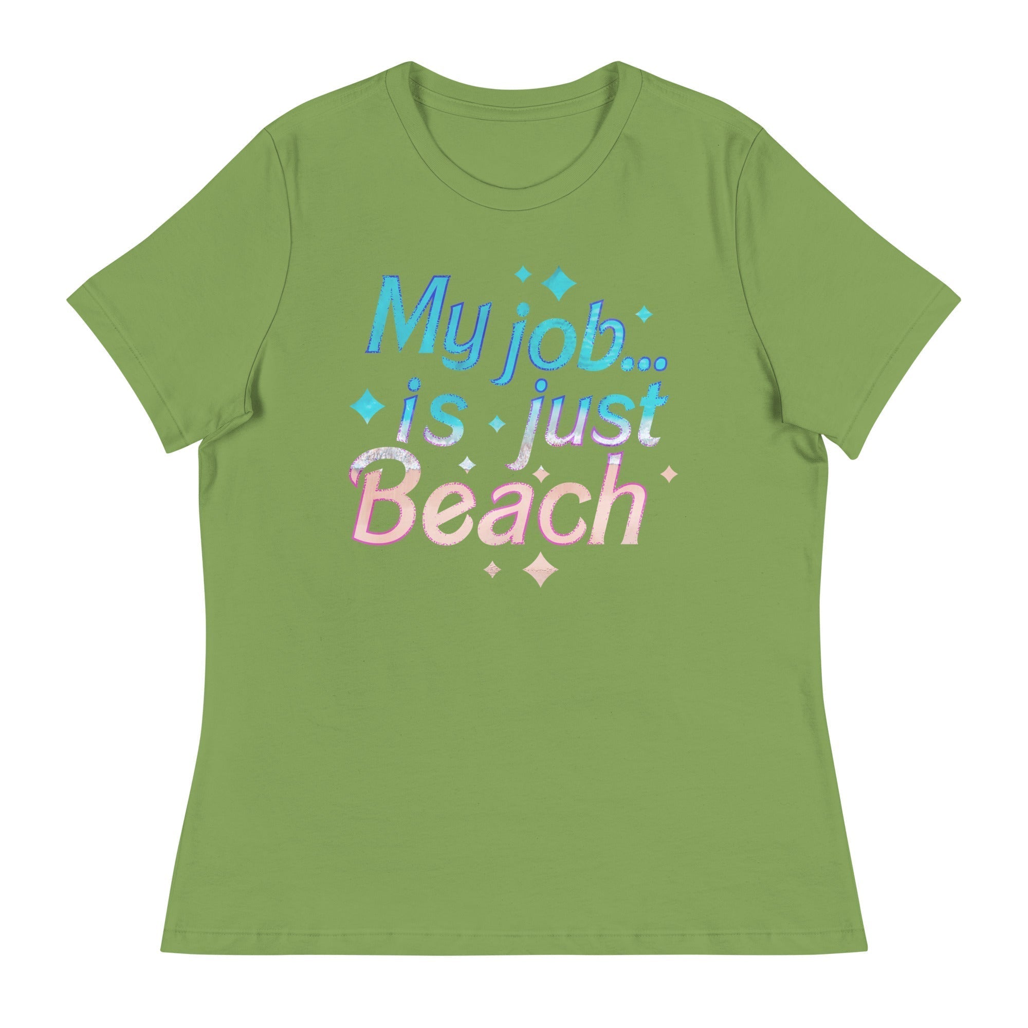 My Job Is Just Beach Women's Signature Tee Hoodie, Sweatshirt | CoreVibeTees.com (Image 5)