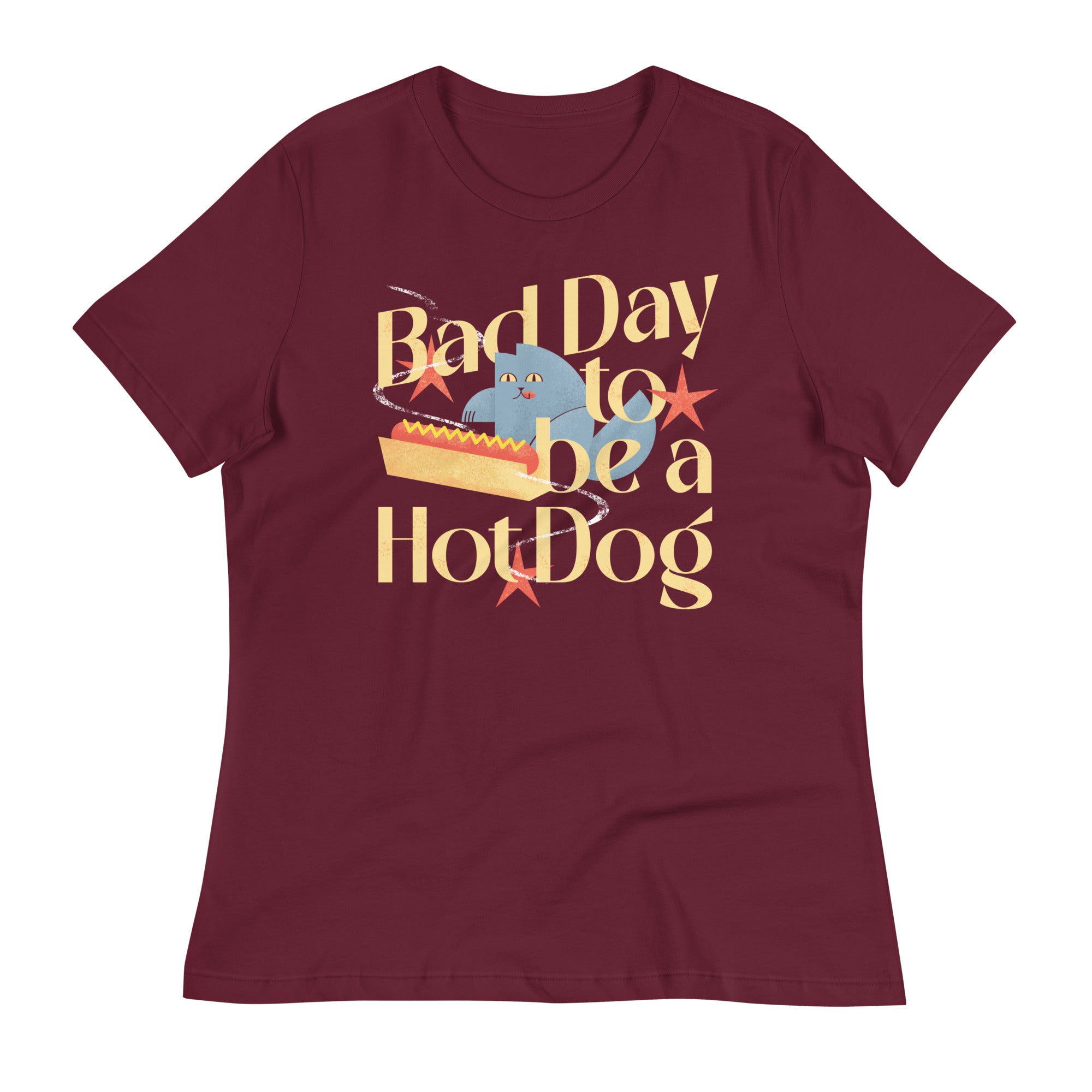 Bad Day To Be A Hot Dog Women's Signature Tee