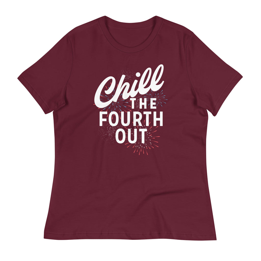 Chill The Fourth Out Women's Signature Tee