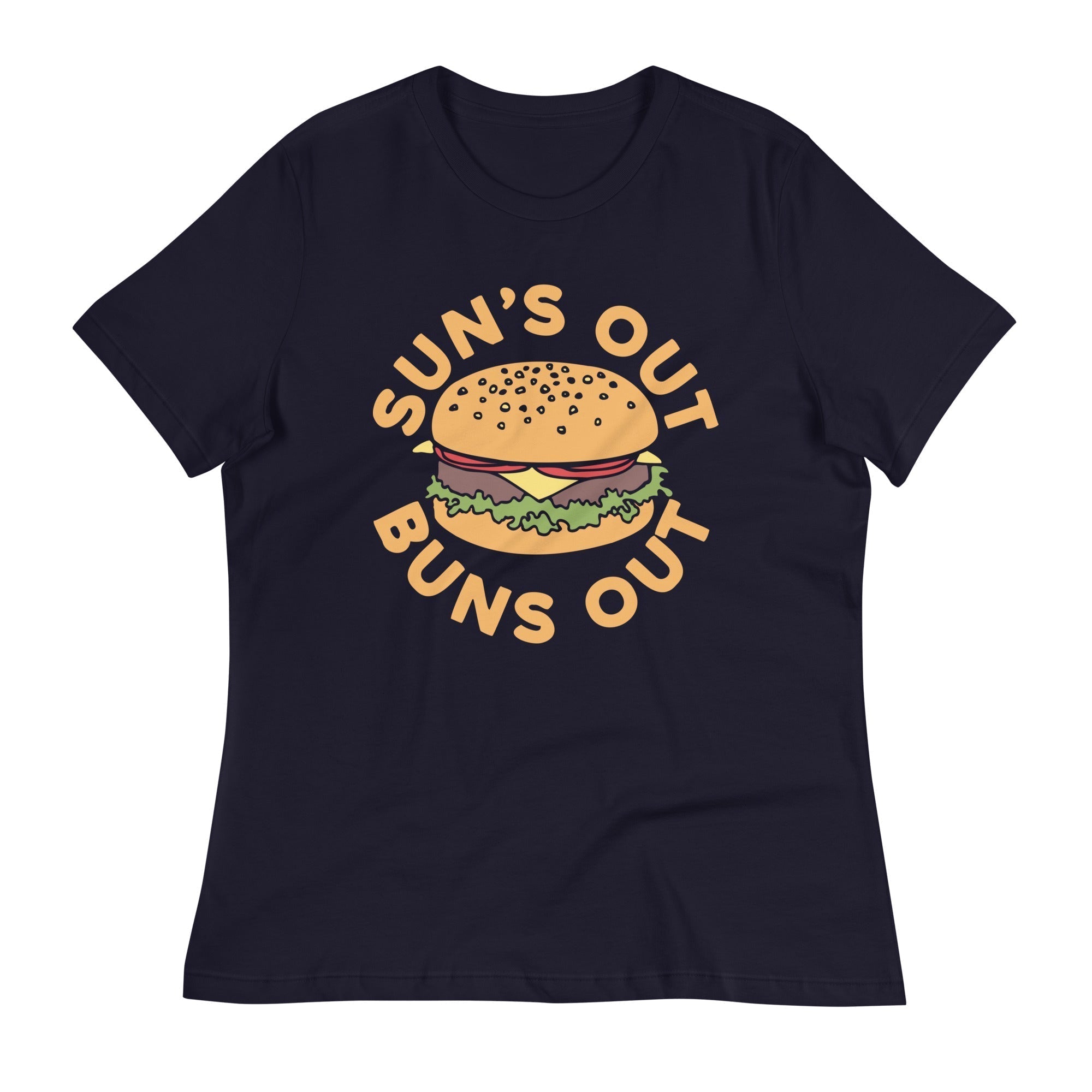Sun's Out Buns Out Women's Signature Tee Hoodie, Sweatshirt | CoreVibeTees.com (Image 2)