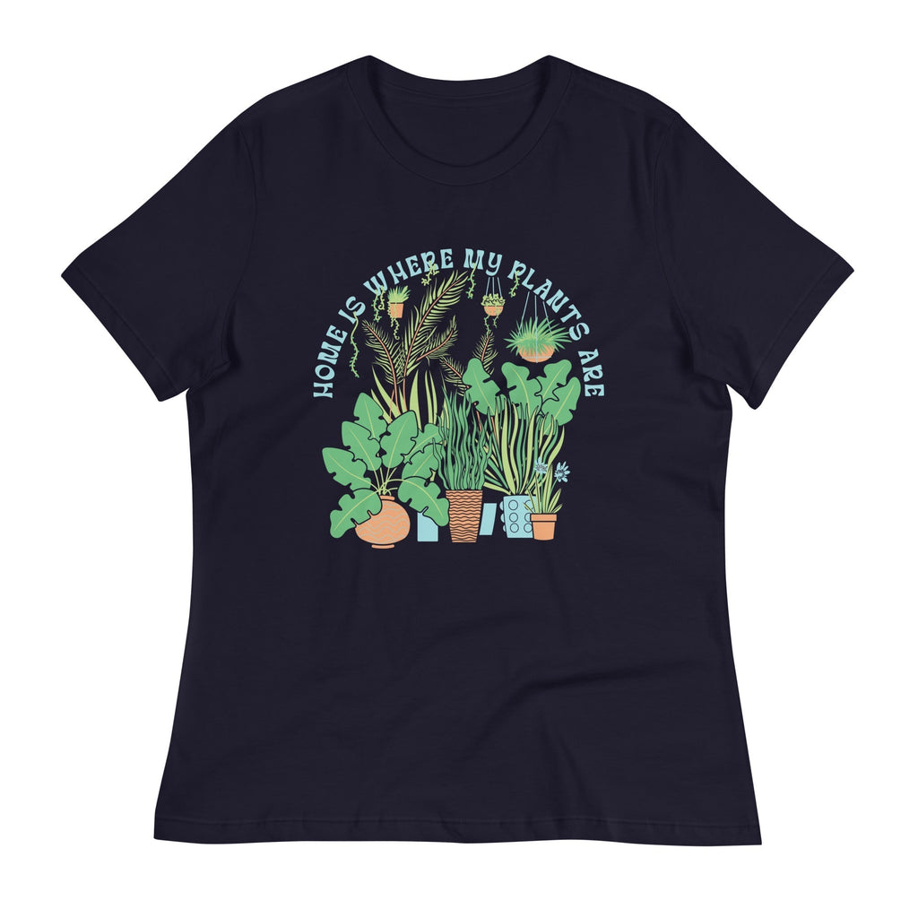 Home Is Where The Plants Are Women's Signature Tee Hoodie, Sweatshirt | CoreVibeTees.com (Image 2)
