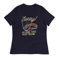 Sorry! I'm Using This Right Meow Women's Signature Tee Hoodie, Sweatshirt | CoreVibeTees.com (Image 1)