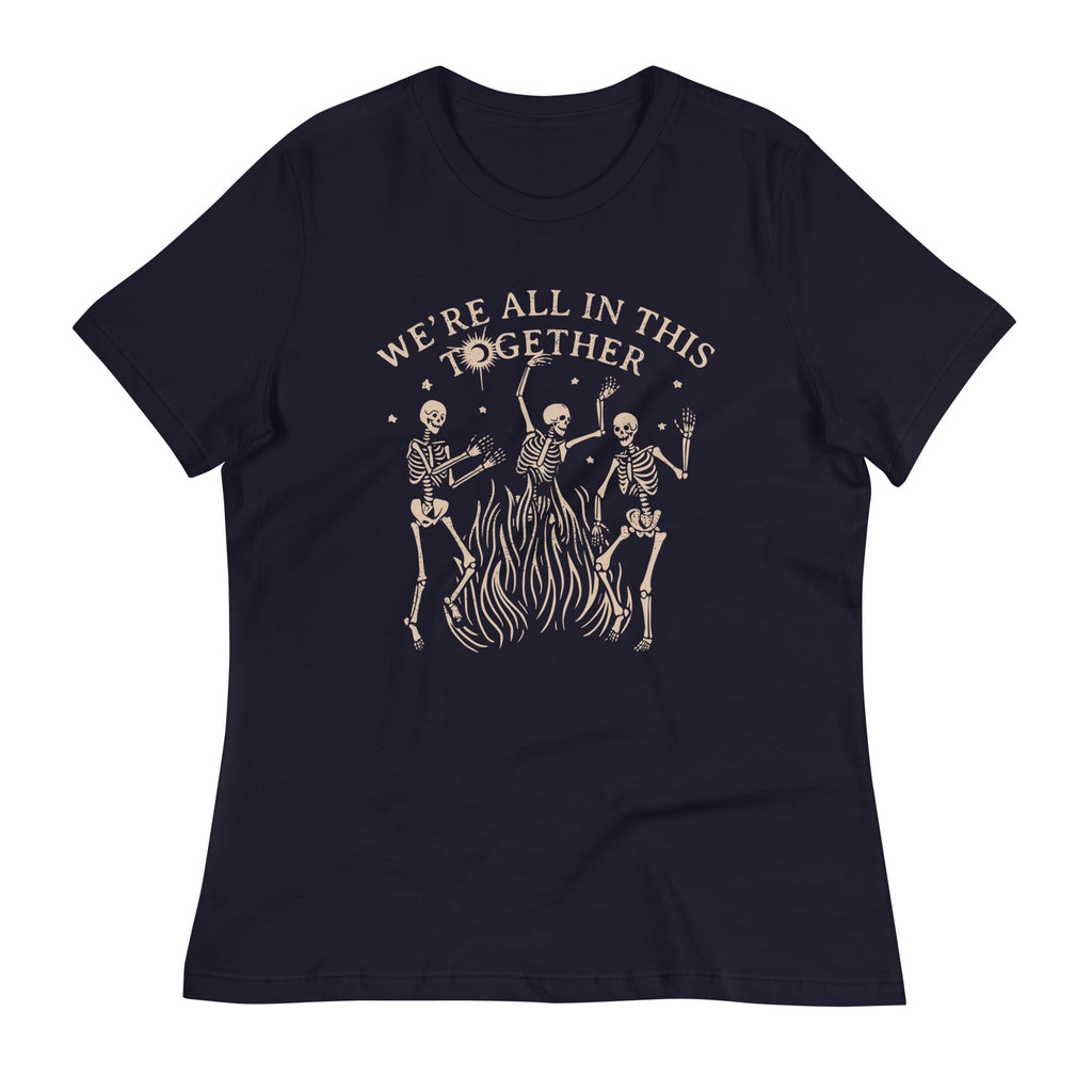 We're All In This Together Women's Signature Tee Hoodie, Sweatshirt | CoreVibeTees.com (Image 2)