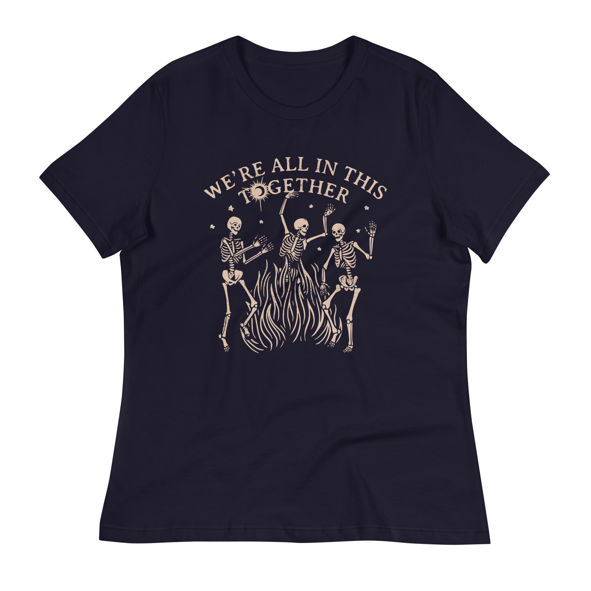 We're All In This Together Women's Signature Tee Hoodie, Sweatshirt | CoreVibeTees.com (Image 2)