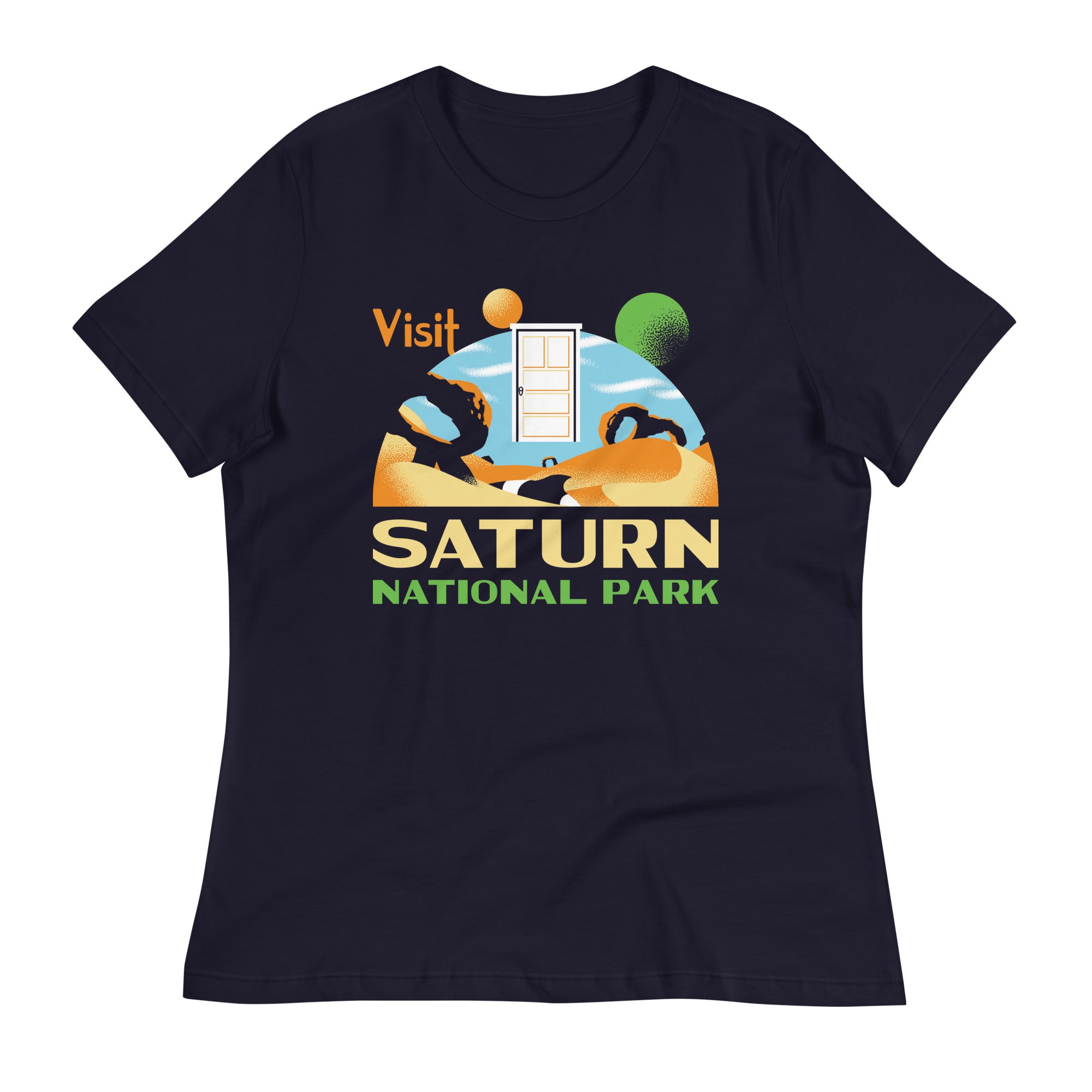Visit Saturn National Park Women's Signature Tee Hoodie, Sweatshirt | CoreVibeTees.com (Image 1)
