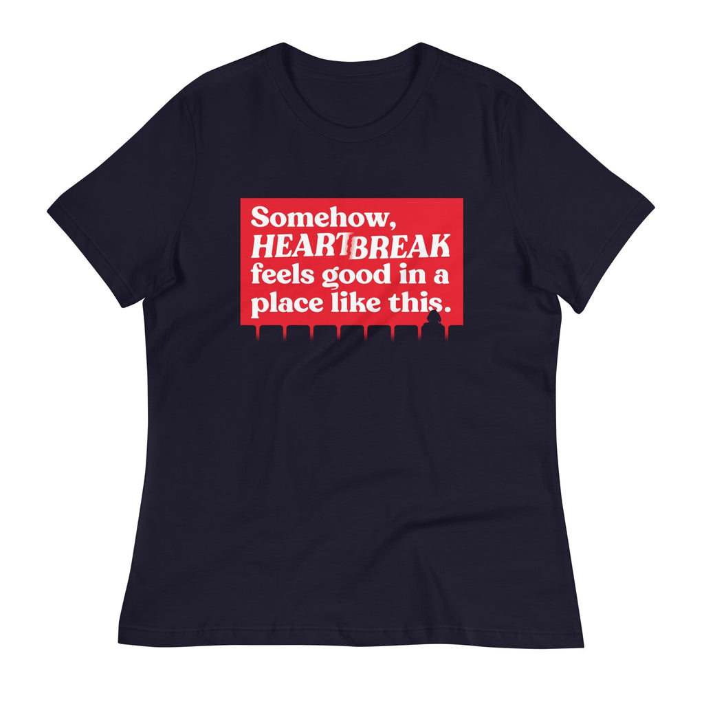 Somehow, Heartbreak Feels Good Women's Signature Tee Hoodie, Sweatshirt | CoreVibeTees.com (Image 2)