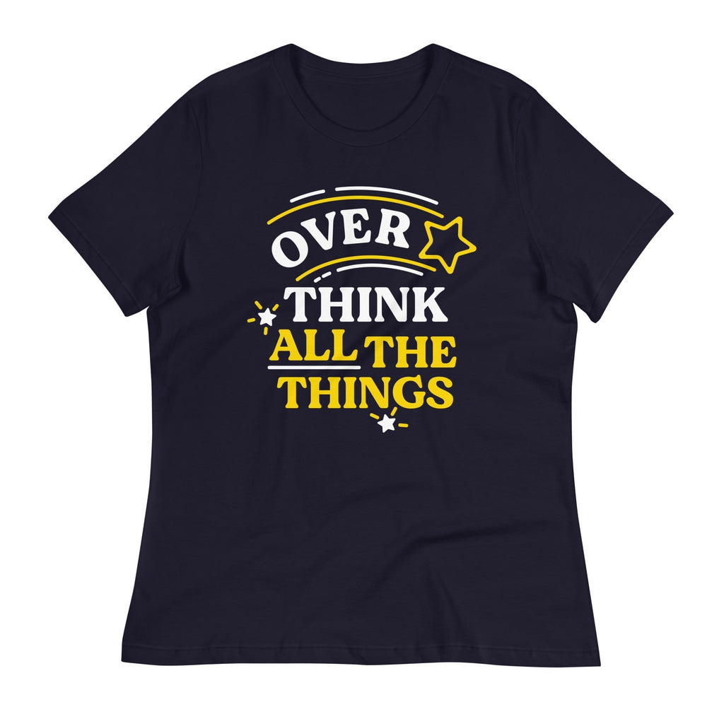 Over Think All The Things Women's Signature Tee Hoodie, Sweatshirt | CoreVibeTees.com (Image 1)