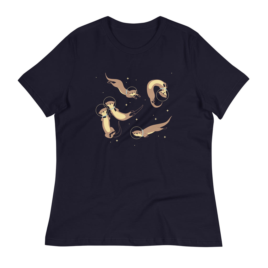 Otter Space Women's Signature Tee Hoodie, Sweatshirt | CoreVibeTees.com (Image 2)