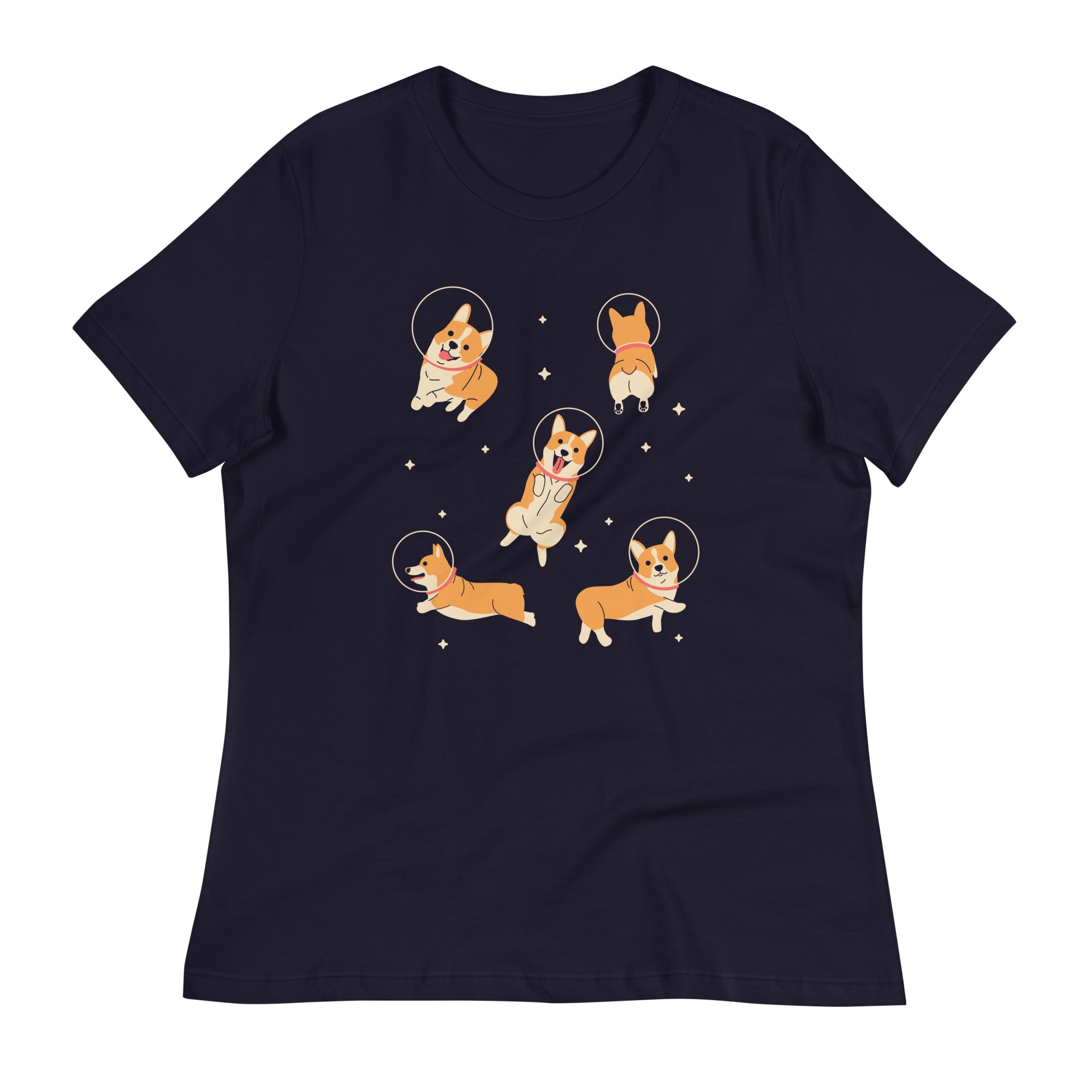 Corgis In Space Women's Signature Tee Hoodie, Sweatshirt | CoreVibeTees.com (Image 2)