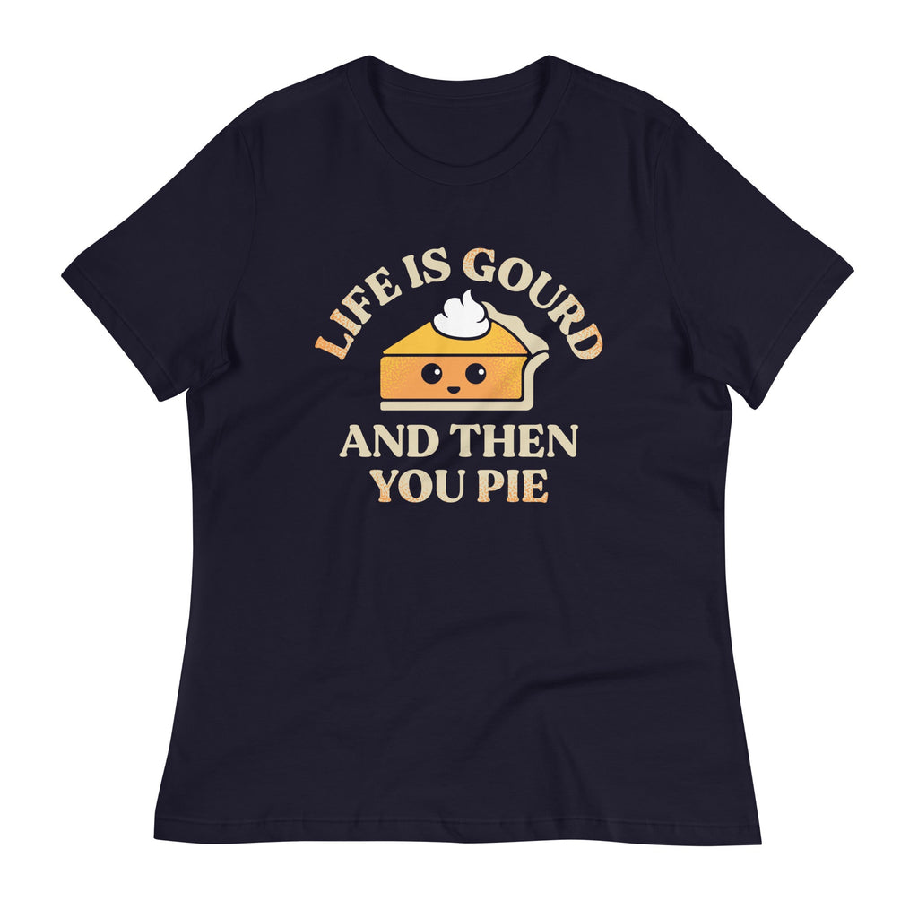Life Is Gourd And Then You Pie Women's Signature Tee Hoodie, Sweatshirt | CoreVibeTees.com (Image 2)