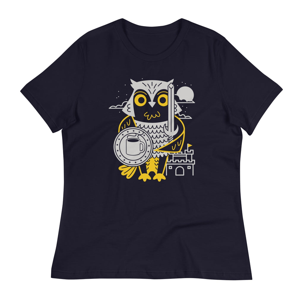 Knight Owl Women's Signature Tee Hoodie, Sweatshirt | CoreVibeTees.com (Image 2)