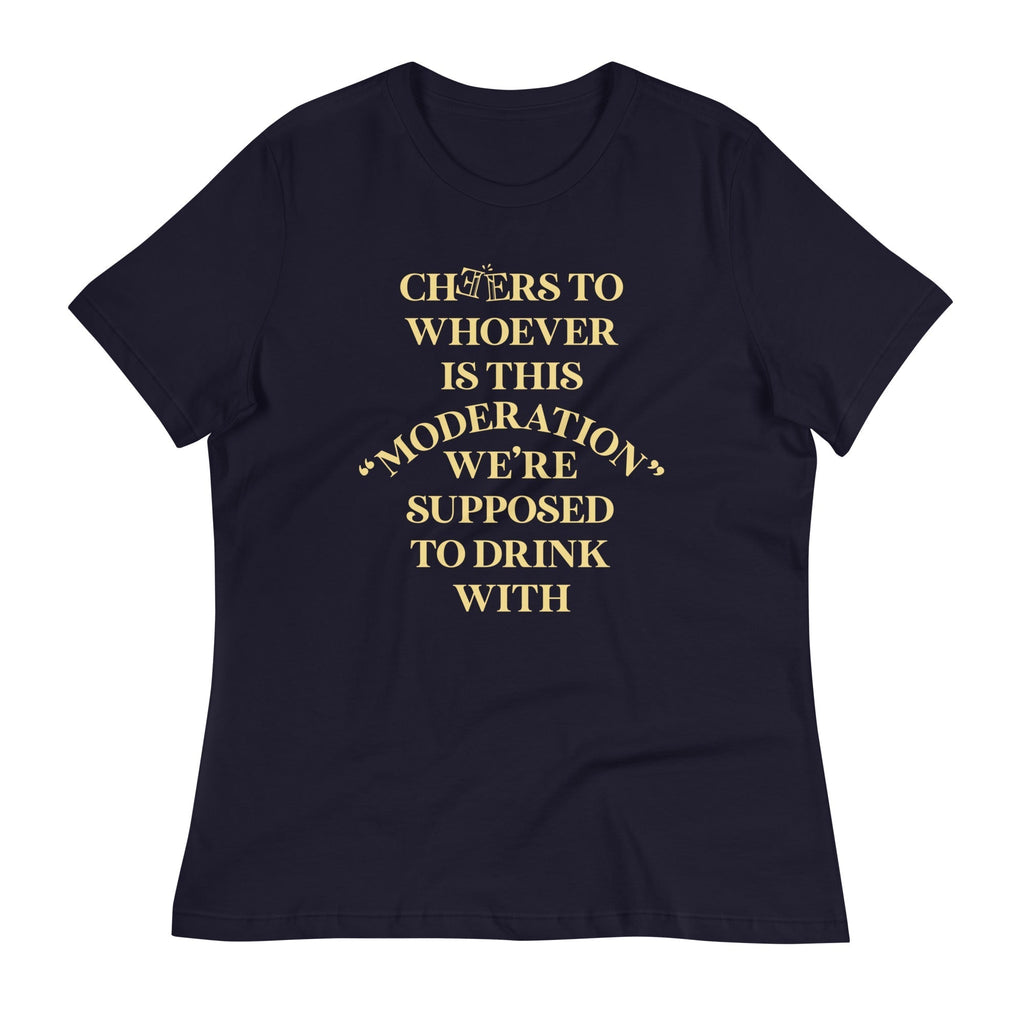 Cheers To Whoever Is This Moderation Women's Signature Tee Hoodie, Sweatshirt | CoreVibeTees.com (Image 2)