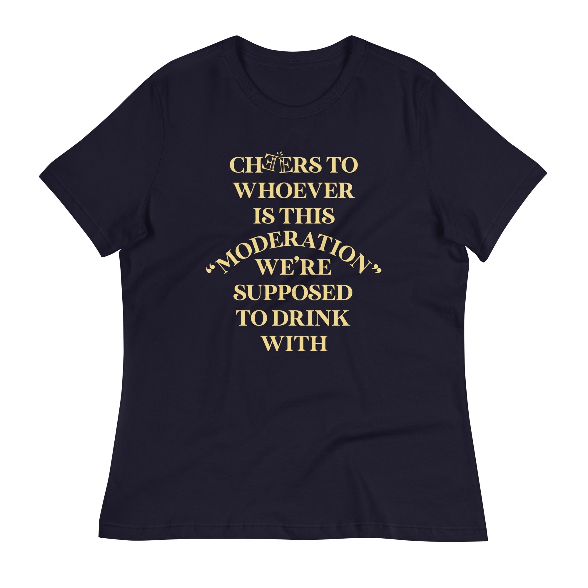 Cheers To Whoever Is This Moderation Women's Signature Tee Hoodie, Sweatshirt | CoreVibeTees.com (Image 2)