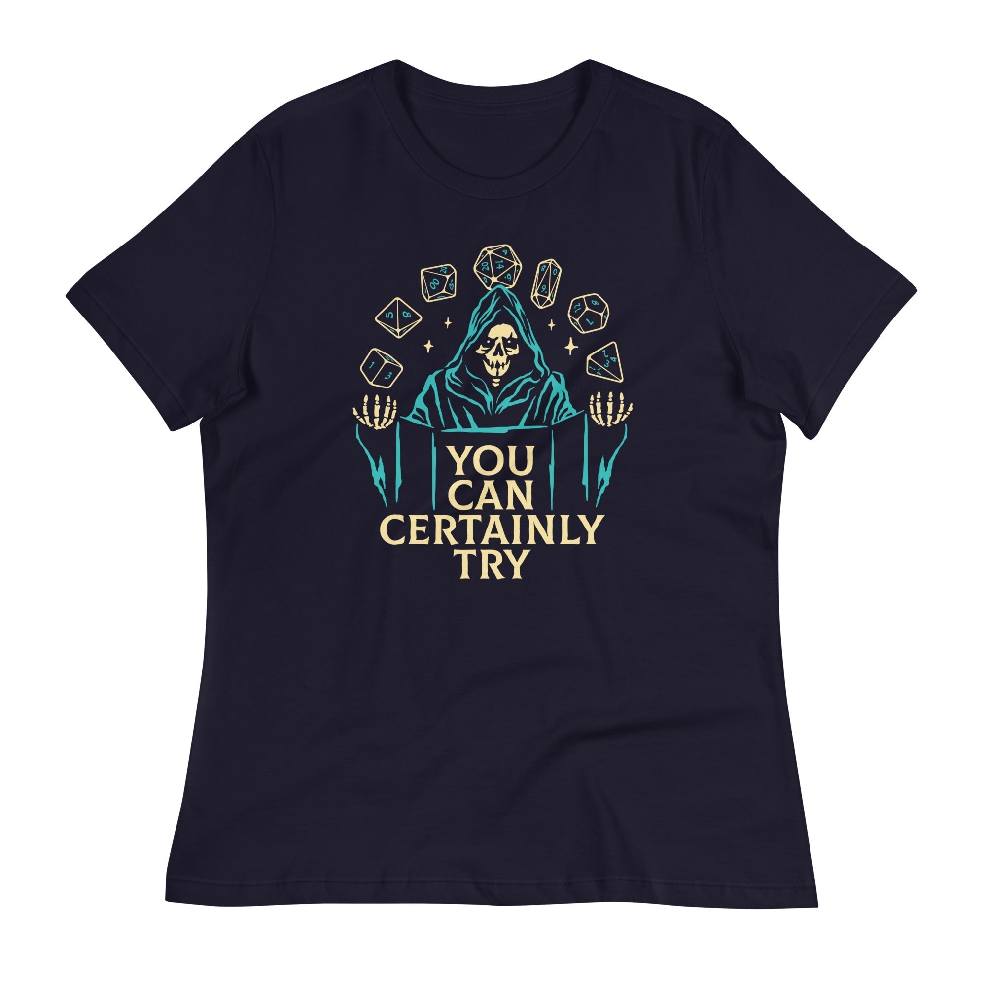 You Can Certainly Try Women's Signature Tee Hoodie, Sweatshirt | CoreVibeTees.com (Image 3)