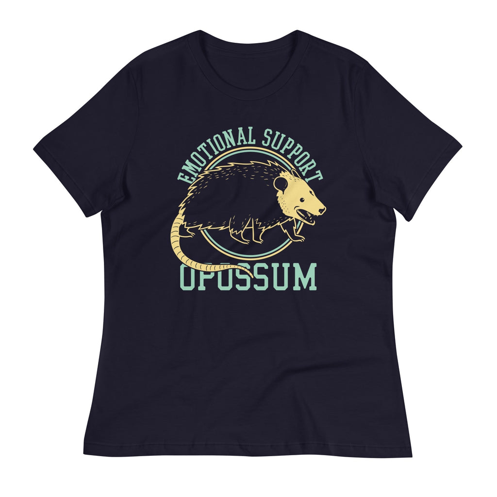 Emotional Support Opossum Women's Signature Tee Hoodie, Sweatshirt | CoreVibeTees.com (Image 2)