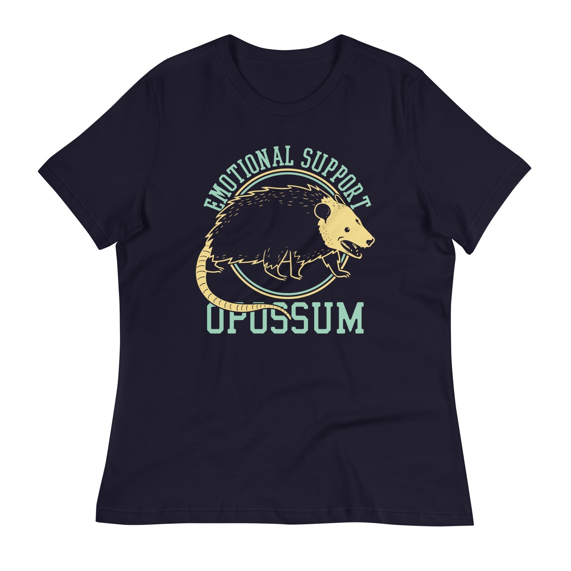 Emotional Support Opossum Women's Signature Tee Hoodie, Sweatshirt | CoreVibeTees.com (Image 2)