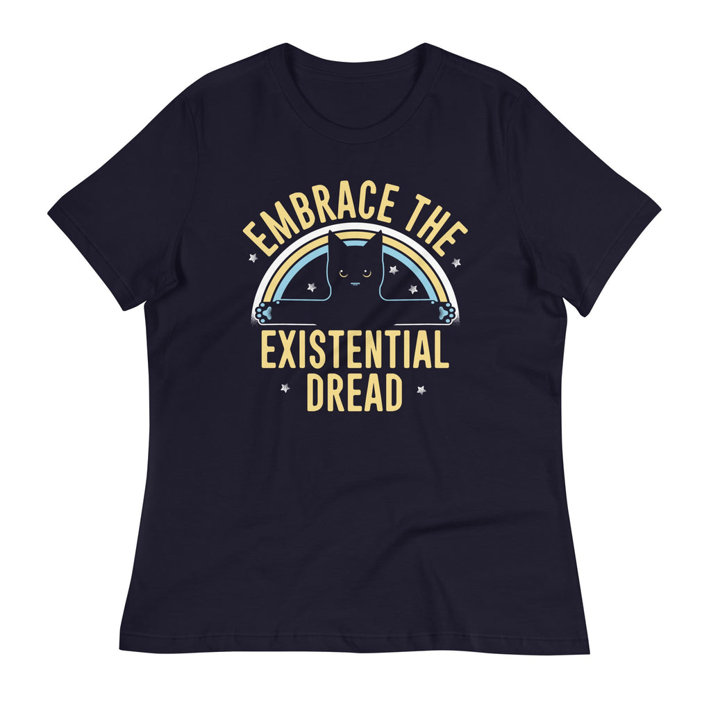 Embrace The Existential Dread Women's Signature Tee Hoodie, Sweatshirt | CoreVibeTees.com (Image 2)