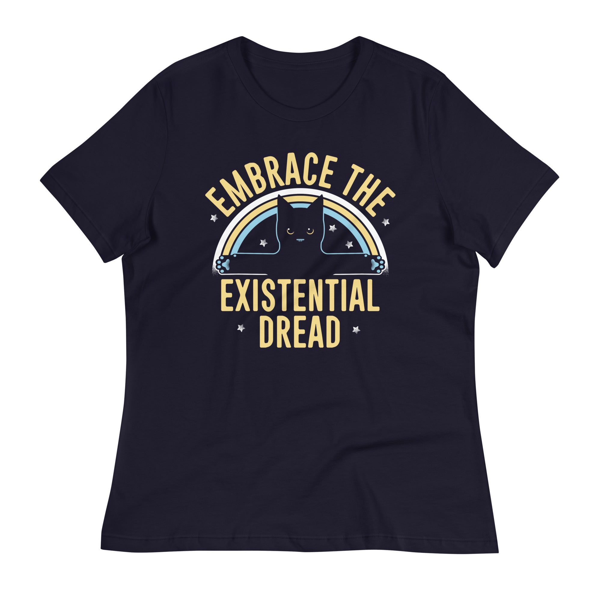 Embrace The Existential Dread Women's Signature Tee Hoodie, Sweatshirt | CoreVibeTees.com (Image 2)