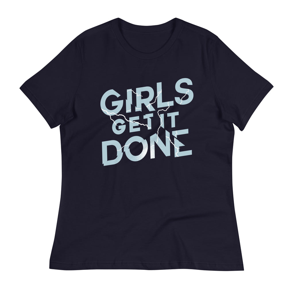 Girls Get It Done Women's Signature Tee Hoodie, Sweatshirt | CoreVibeTees.com (Image 2)