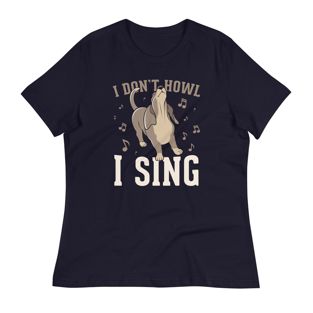 I Don't Howl I Sing Women's Signature Tee Hoodie, Sweatshirt | CoreVibeTees.com (Image 2)