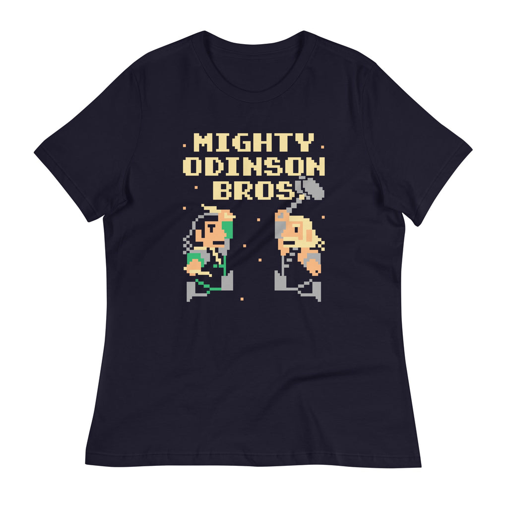 Mighty Odinson Bros Women's Signature Tee Hoodie, Sweatshirt | CoreVibeTees.com (Image 2)