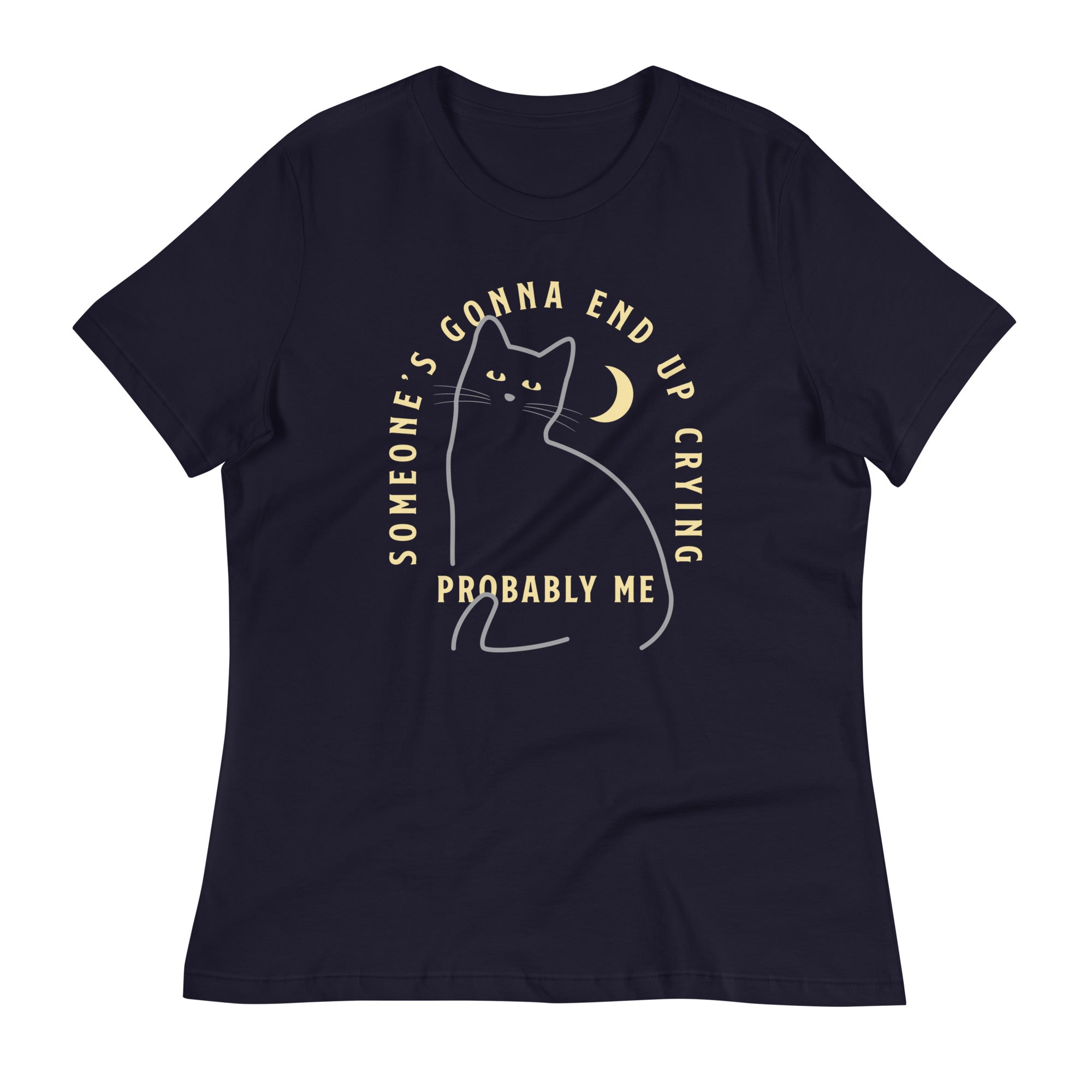 Someone's Gonna End Up Crying Women's Signature Tee Hoodie, Sweatshirt | CoreVibeTees.com (Image 2)