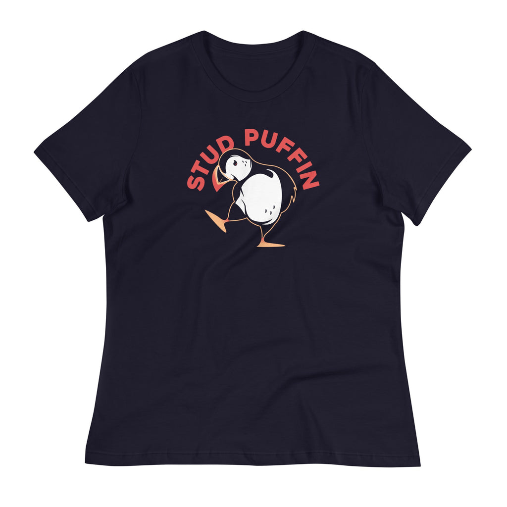 Stud Puffin Women's Signature Tee Hoodie, Sweatshirt | CoreVibeTees.com (Image 1)