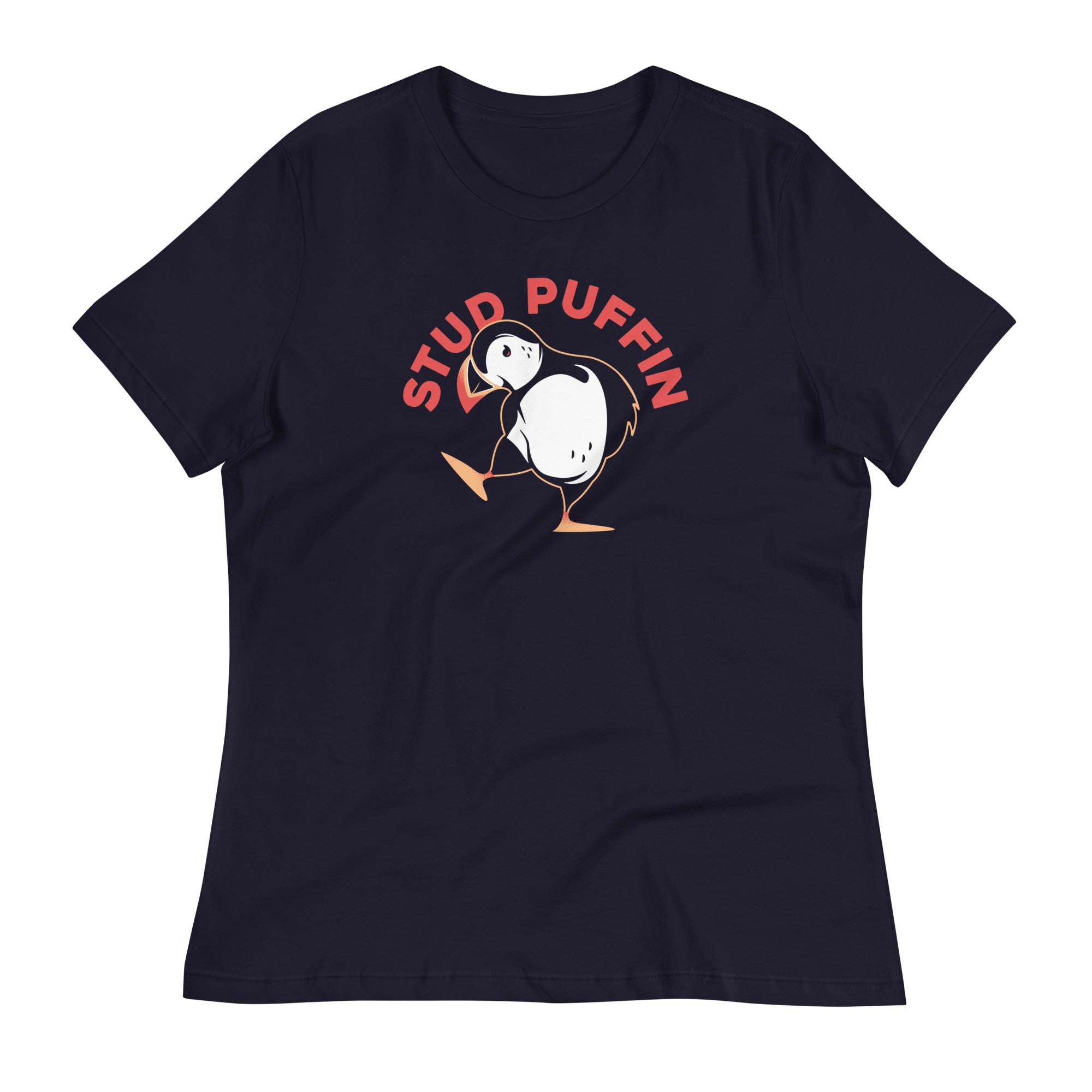 Stud Puffin Women's Signature Tee Hoodie, Sweatshirt | CoreVibeTees.com (Image 1)