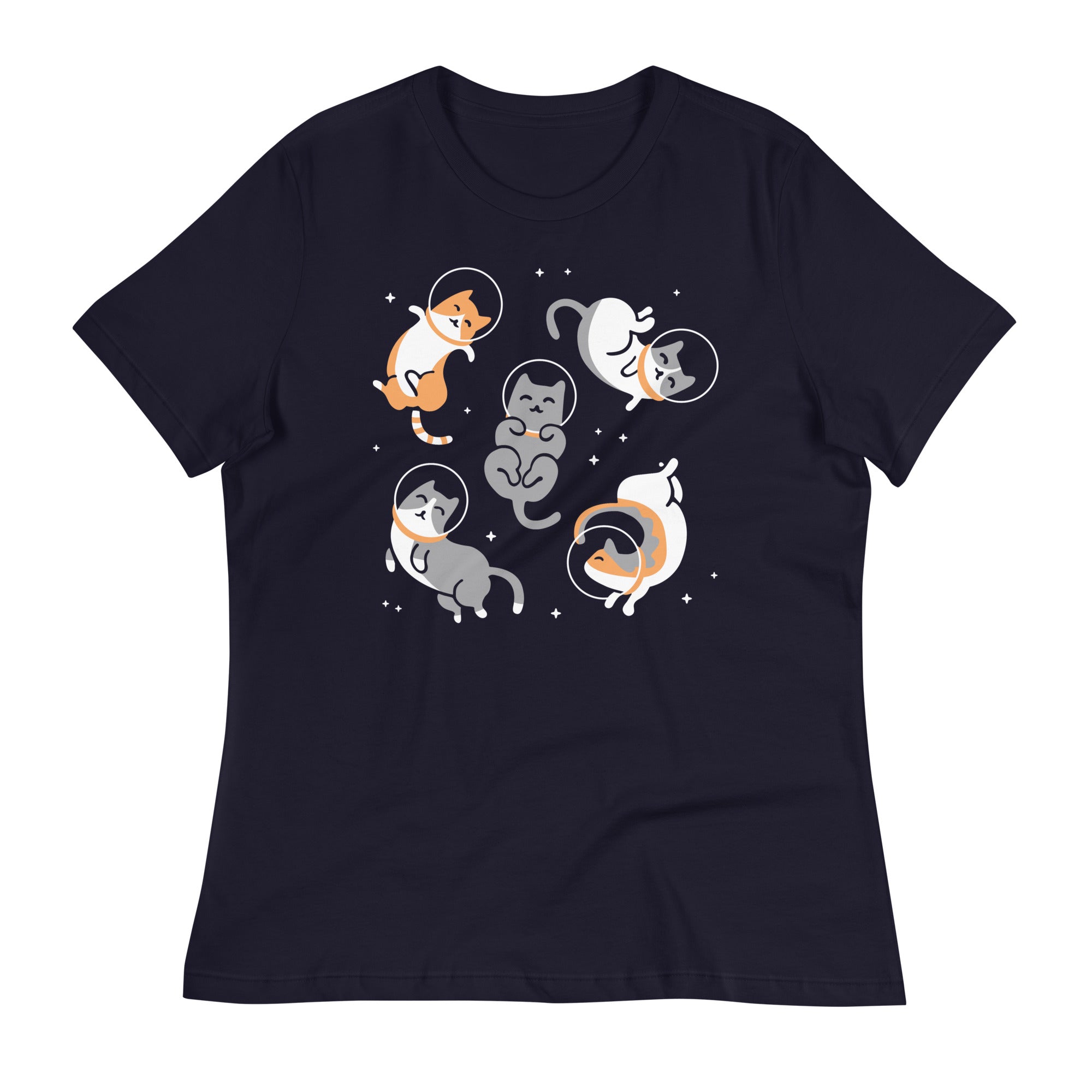 Cats In Space Women's Signature Tee Hoodie, Sweatshirt | CoreVibeTees.com (Image 2)