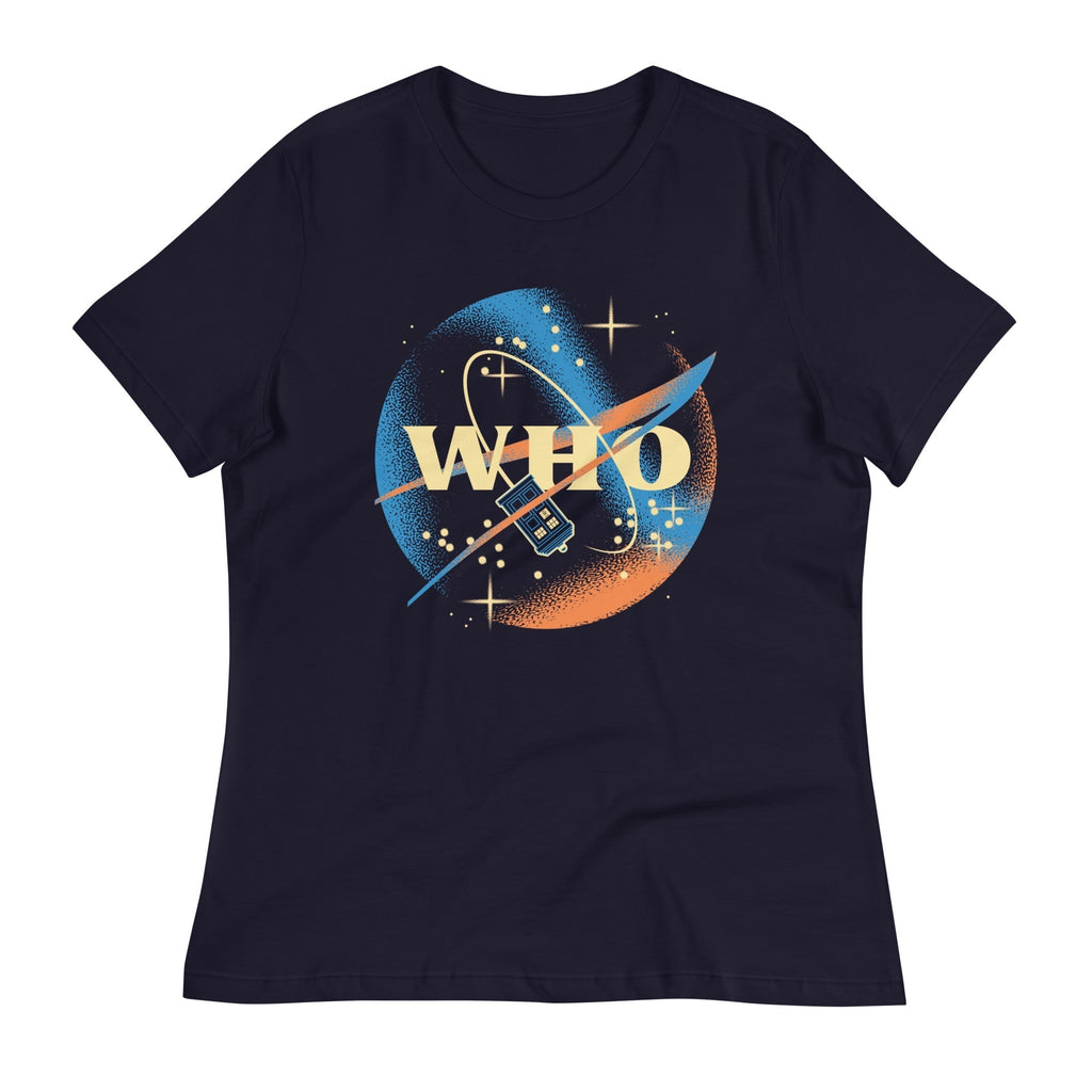 Who Space Administration Women's Signature Tee Hoodie, Sweatshirt | CoreVibeTees.com (Image 1)