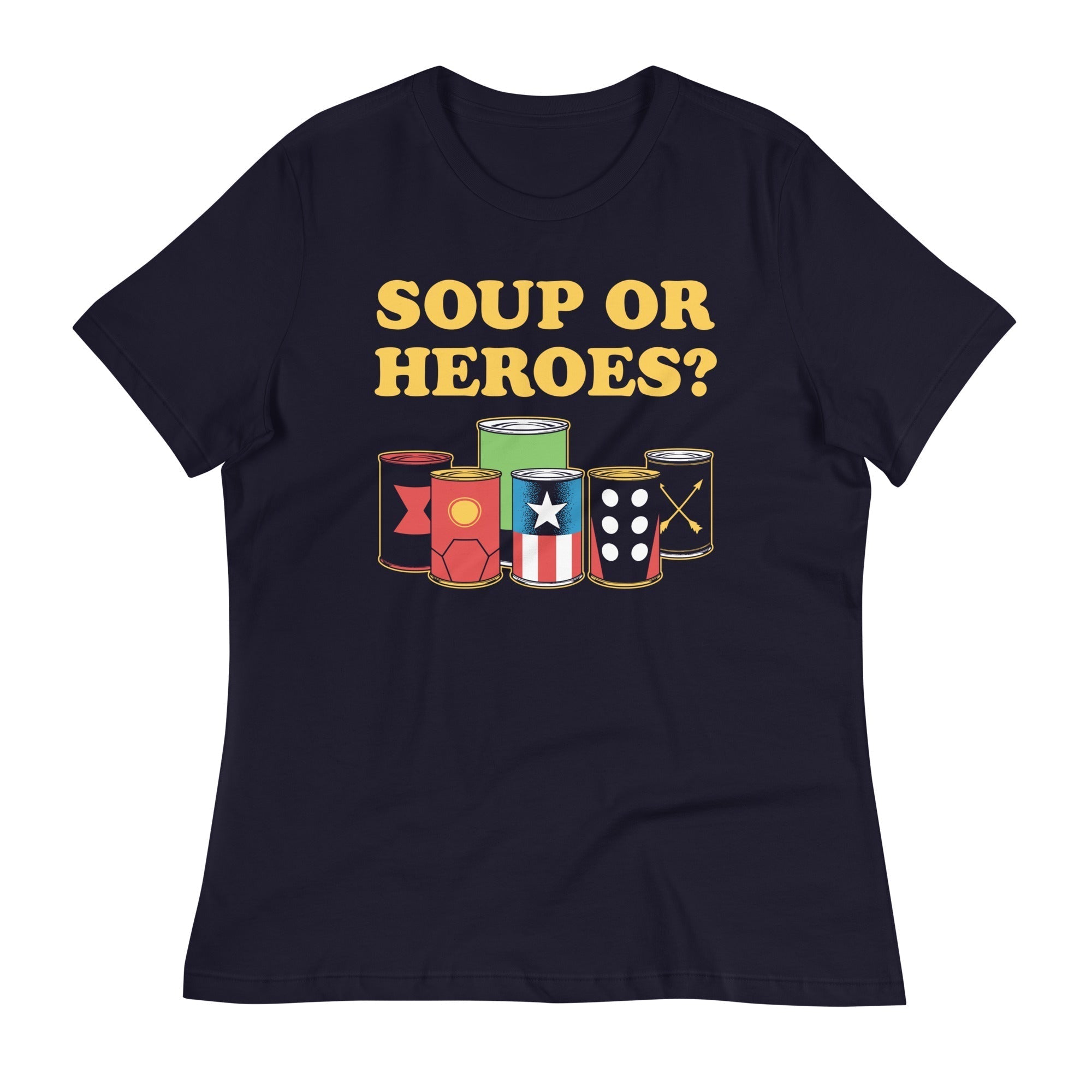 Soup Or Hero? Women's Signature Tee Hoodie, Sweatshirt | CoreVibeTees.com (Image 2)